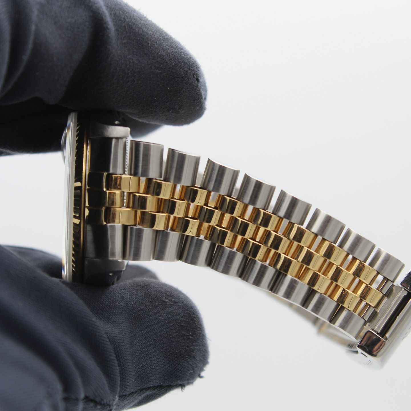 Rolex Datejust 36 16233 (1989) - Black dial 36 mm Gold/Steel case (7/8)