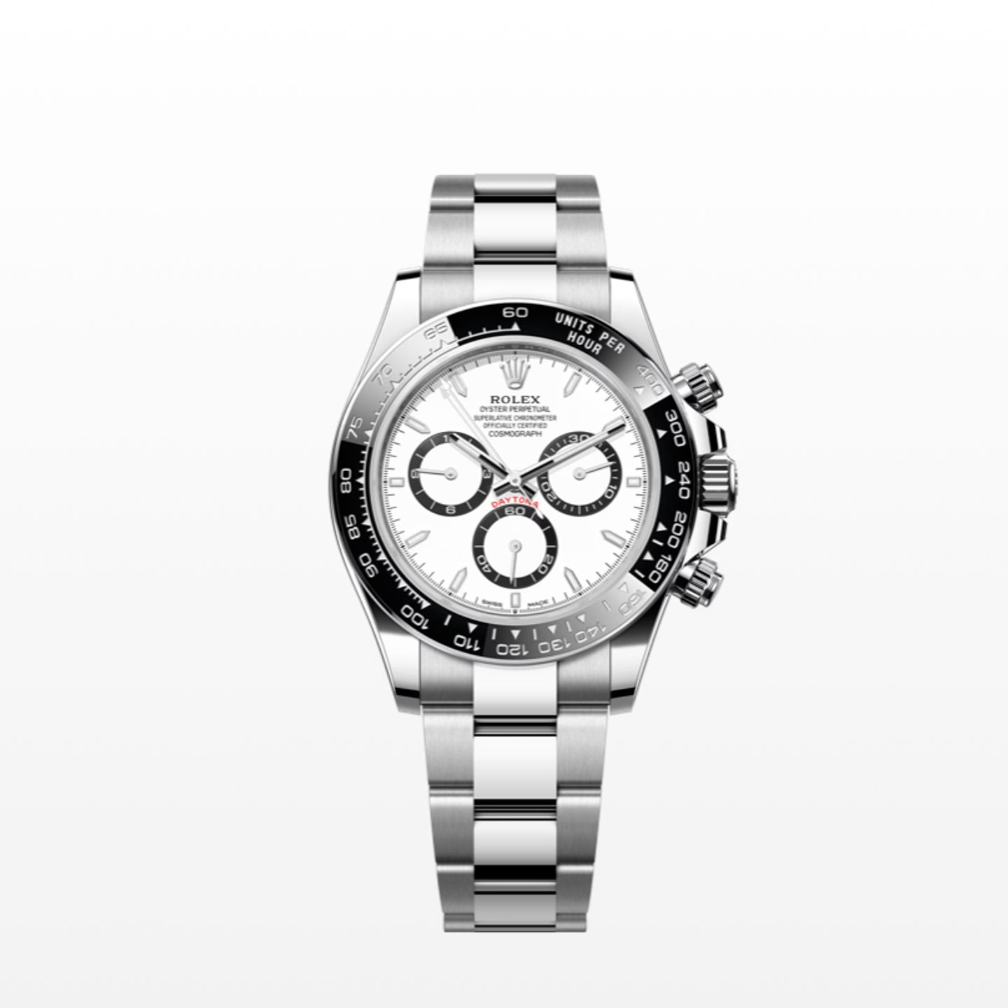 Rolex Daytona 116500LN (2023) - White dial 40 mm Steel case (1/2)