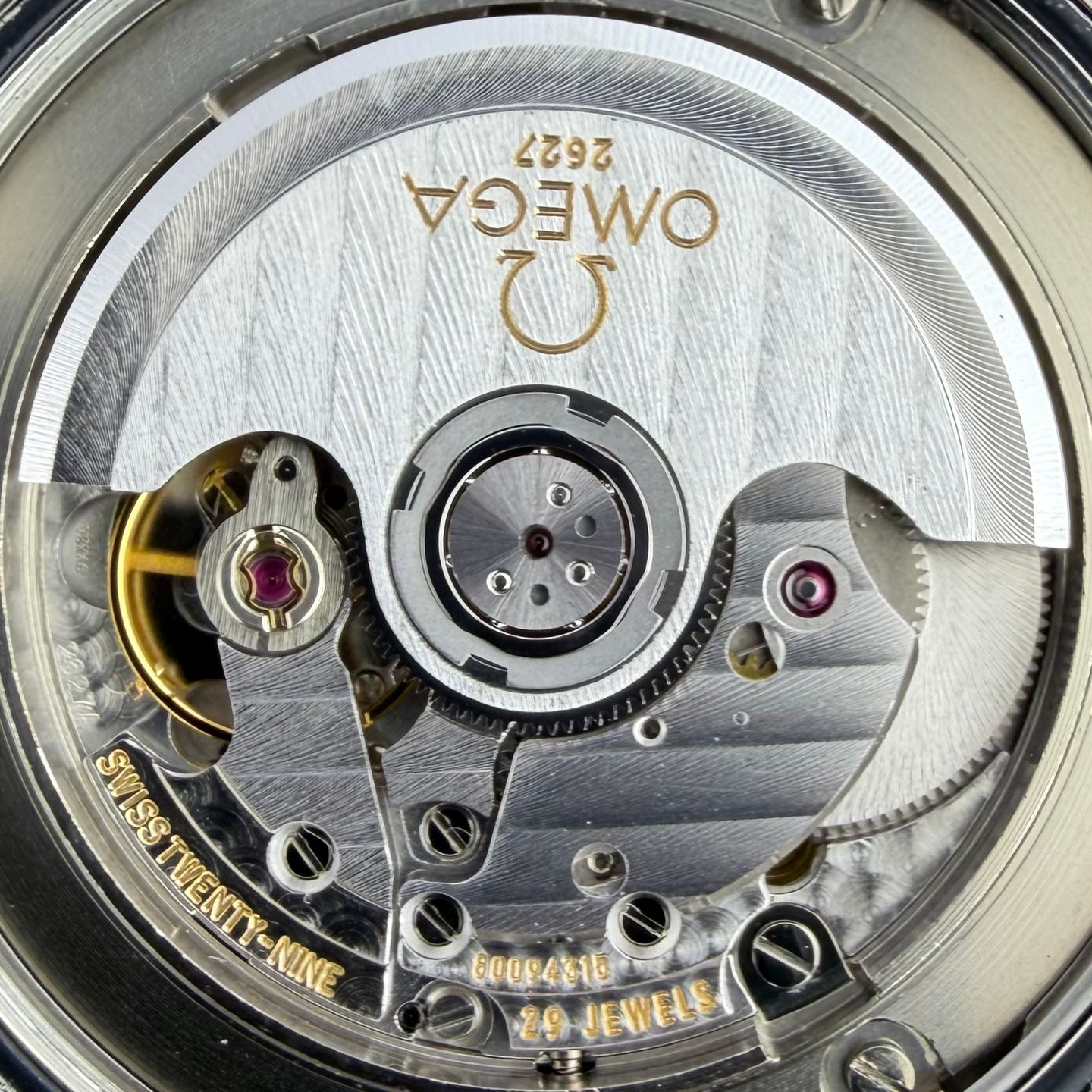 Omega De Ville 4832.50.31 (2002) - Zwart wijzerplaat 39mm Staal (5/8)