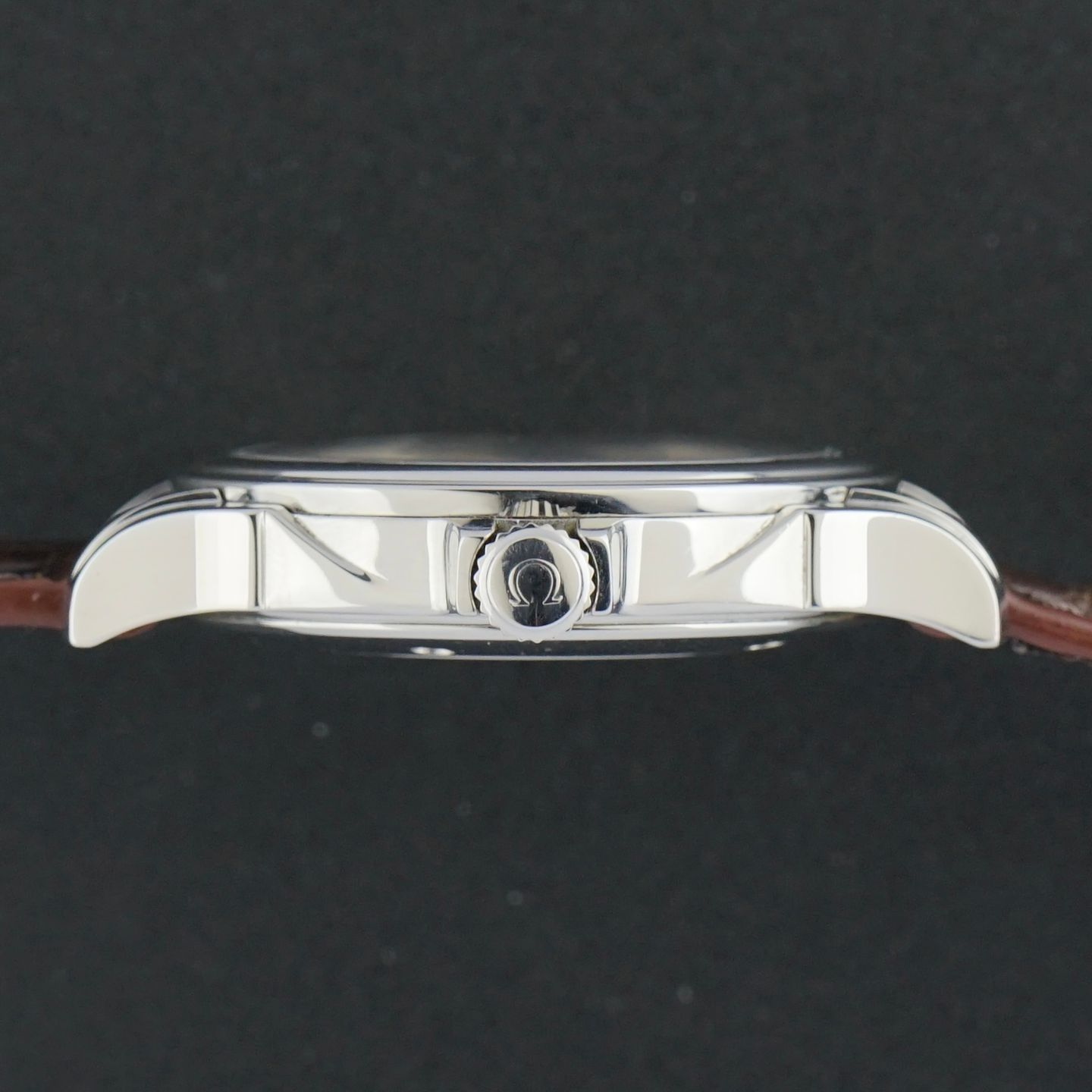 Omega De Ville 4832.50.31 (2002) - Zwart wijzerplaat 39mm Staal (6/8)