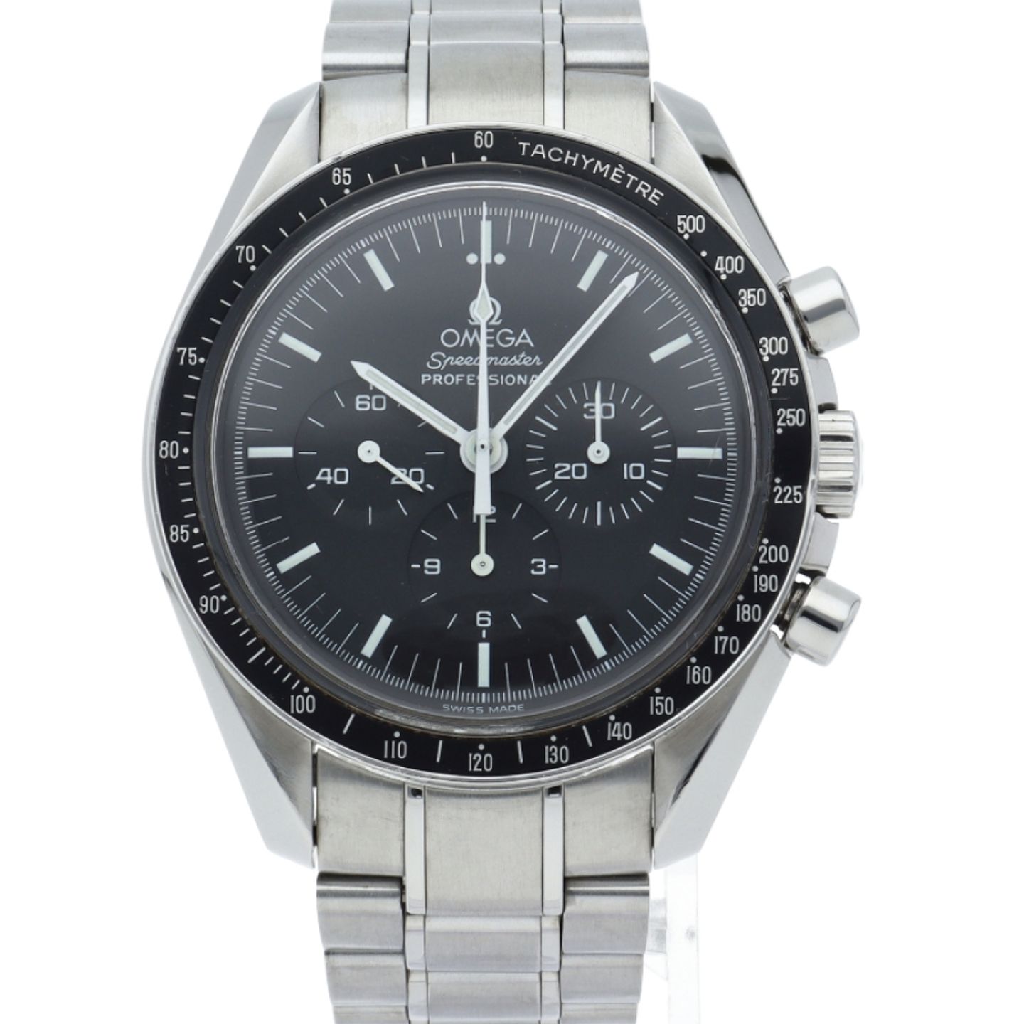 Omega Speedmaster Professional Moonwatch 3570.50.00 (Onbekend (willekeurig serienummer)) - Zwart wijzerplaat 42mm Staal (1/5)