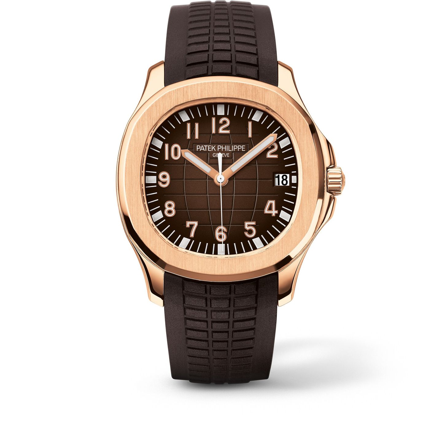 Patek Philippe Aquanaut 5167R-001 (2020) - Brown dial 40 mm Rose Gold case (1/1)