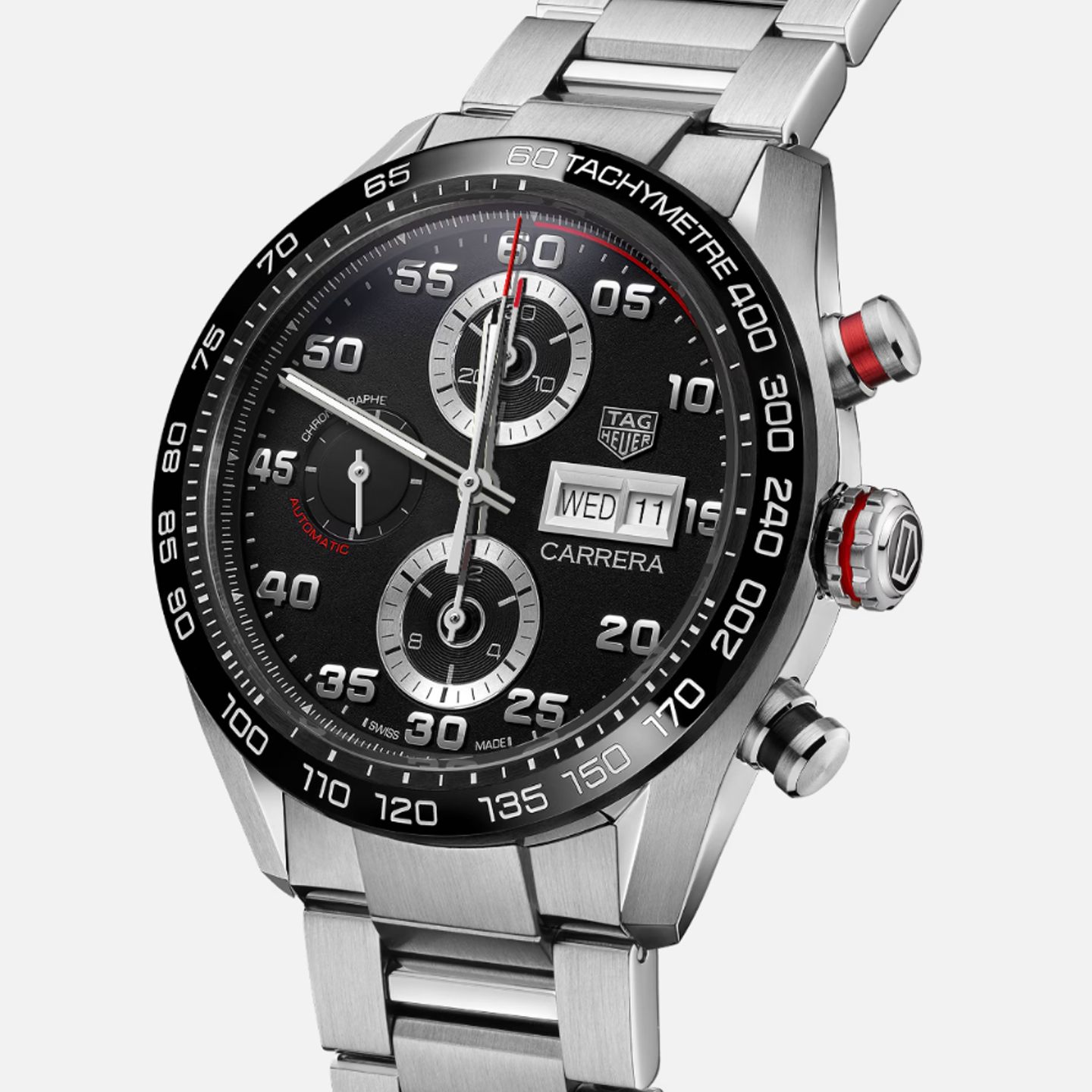 TAG Heuer Carrera CBN2A1AA.BA0643 (2024) - Black dial 44 mm Steel case (1/1)