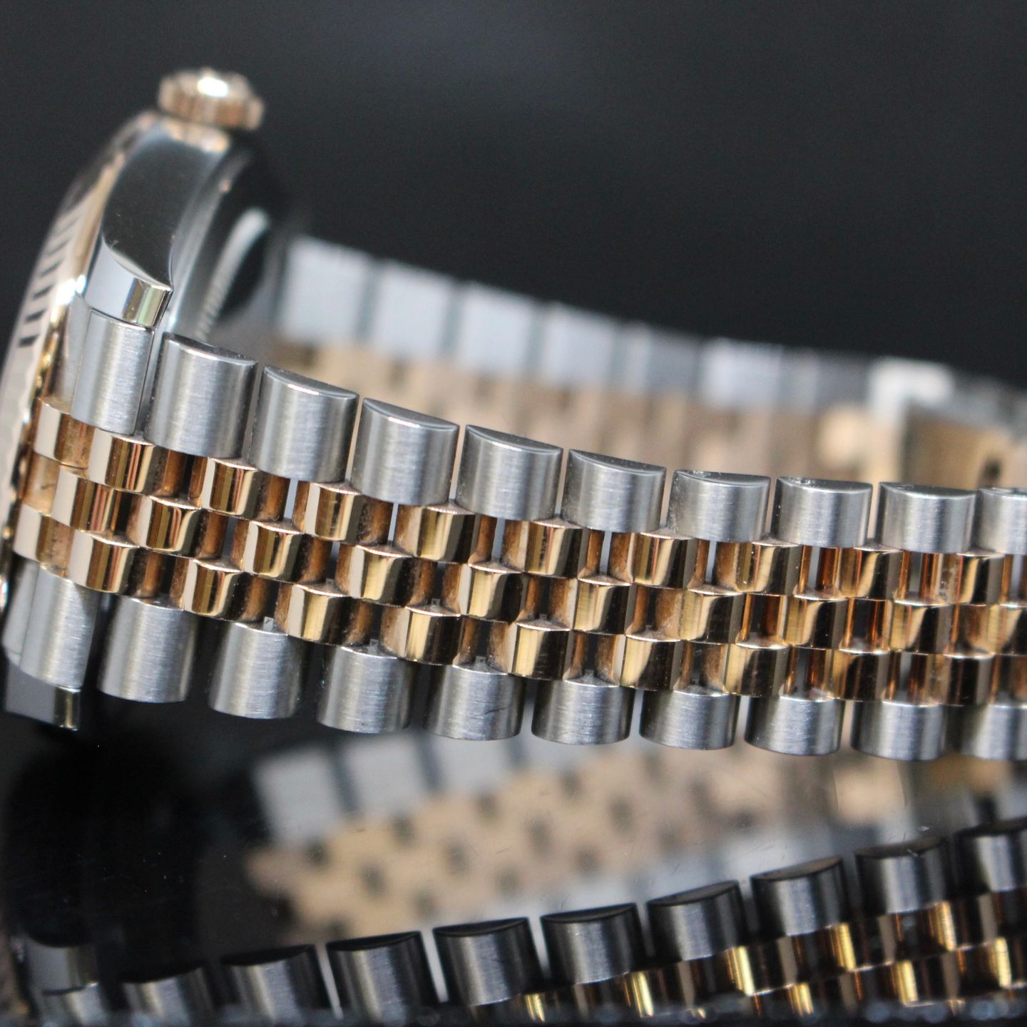 Rolex Datejust 41 126331 (2020) - Brown dial 41 mm Gold/Steel case (5/5)