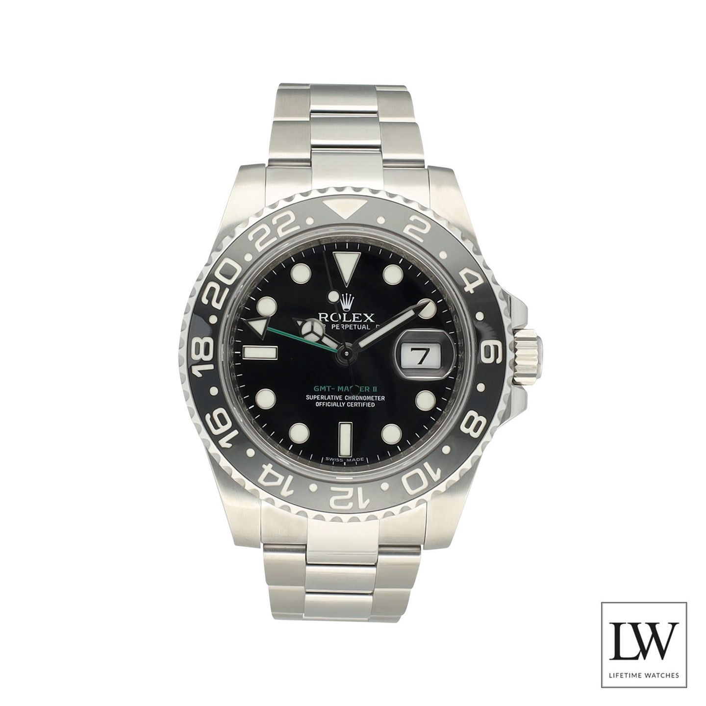 Rolex GMT-Master II 116710LN (2008) - Black dial 40 mm Steel case (2/8)
