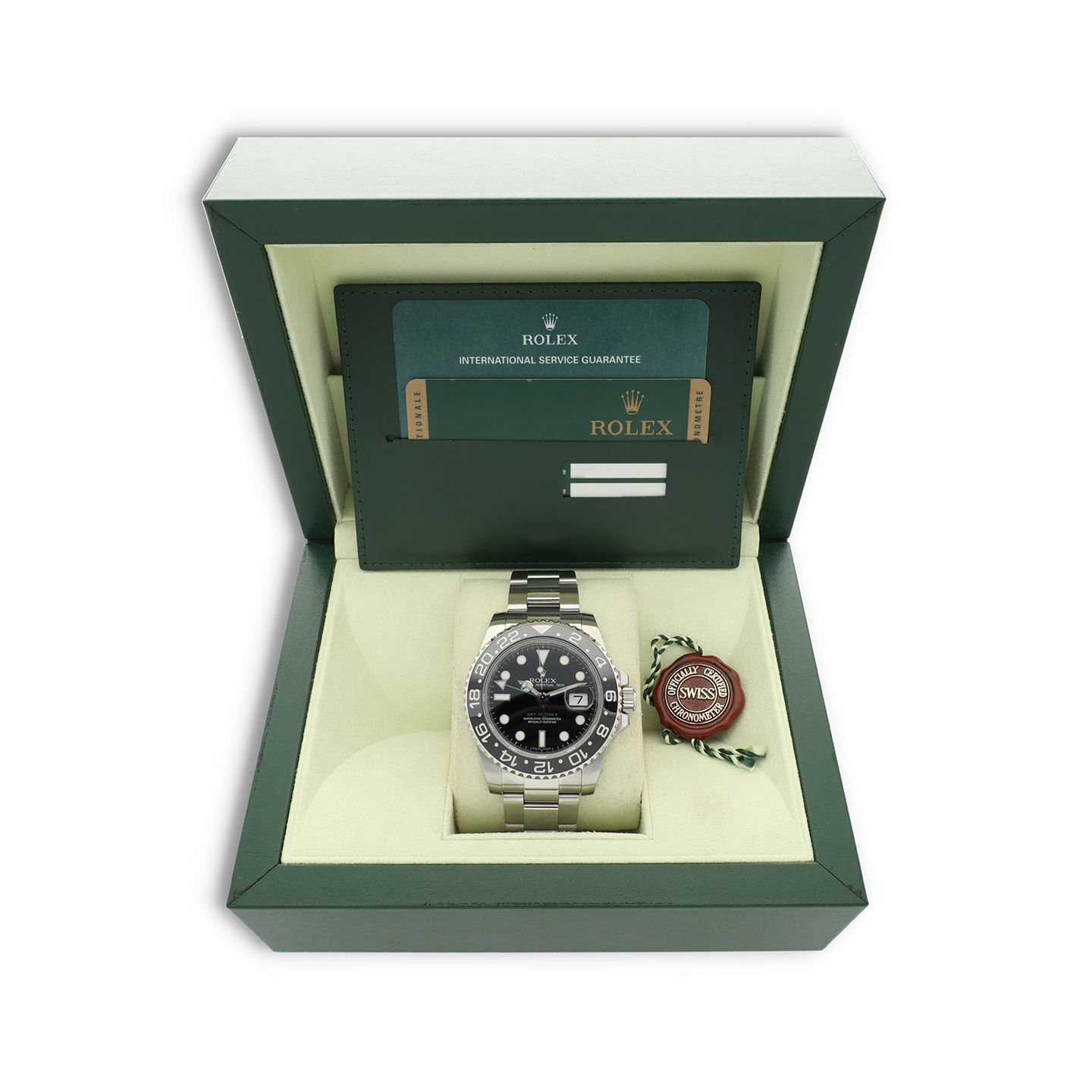 Rolex GMT-Master II 116710LN (2008) - Black dial 40 mm Steel case (8/8)