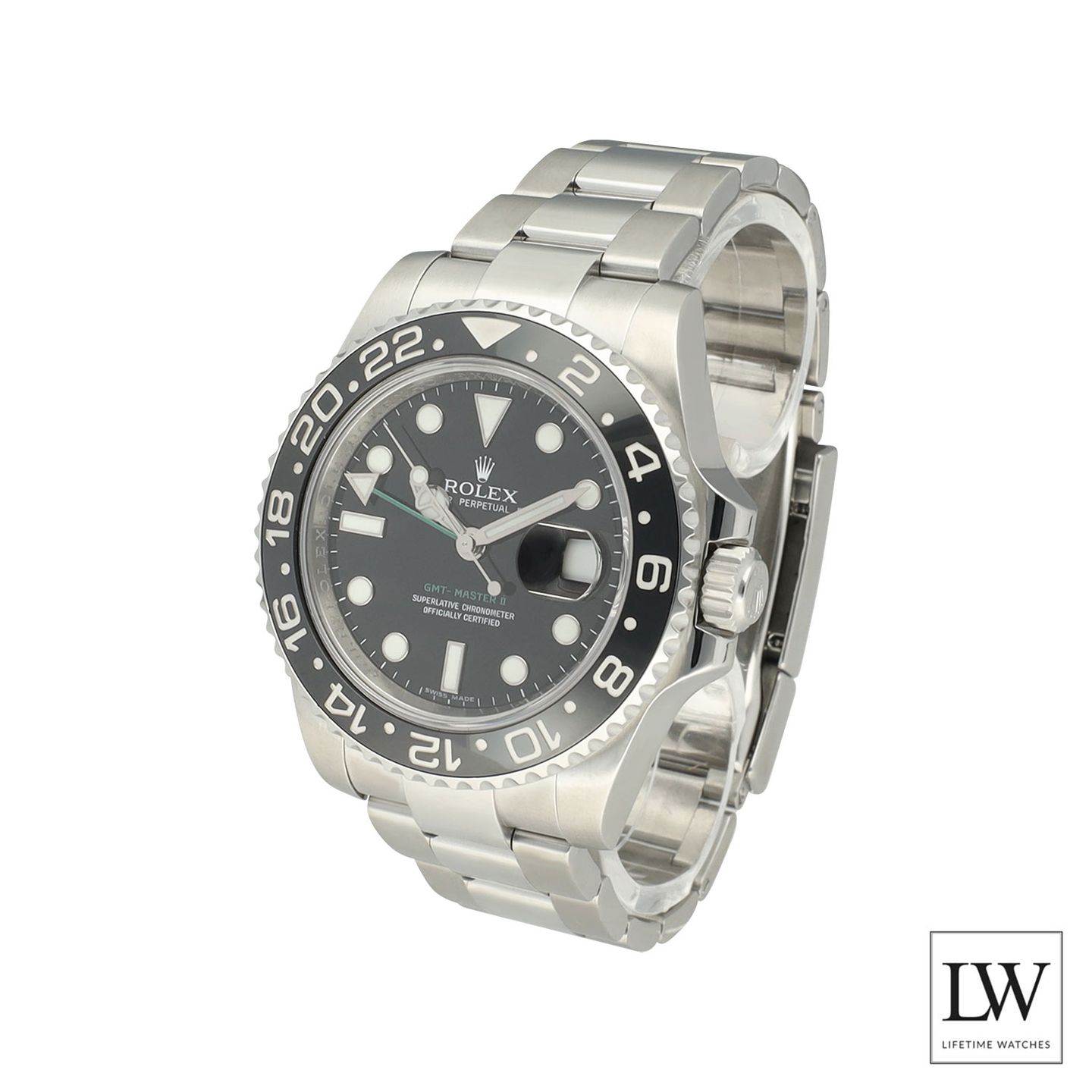 Rolex GMT-Master II 116710LN (2008) - Black dial 40 mm Steel case (4/8)