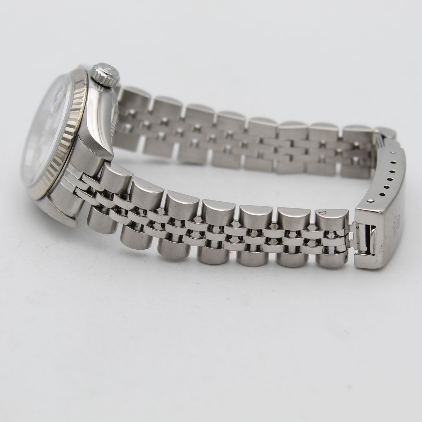 Rolex Lady-Datejust 79174 (2004) - White dial 26 mm Steel case (8/8)