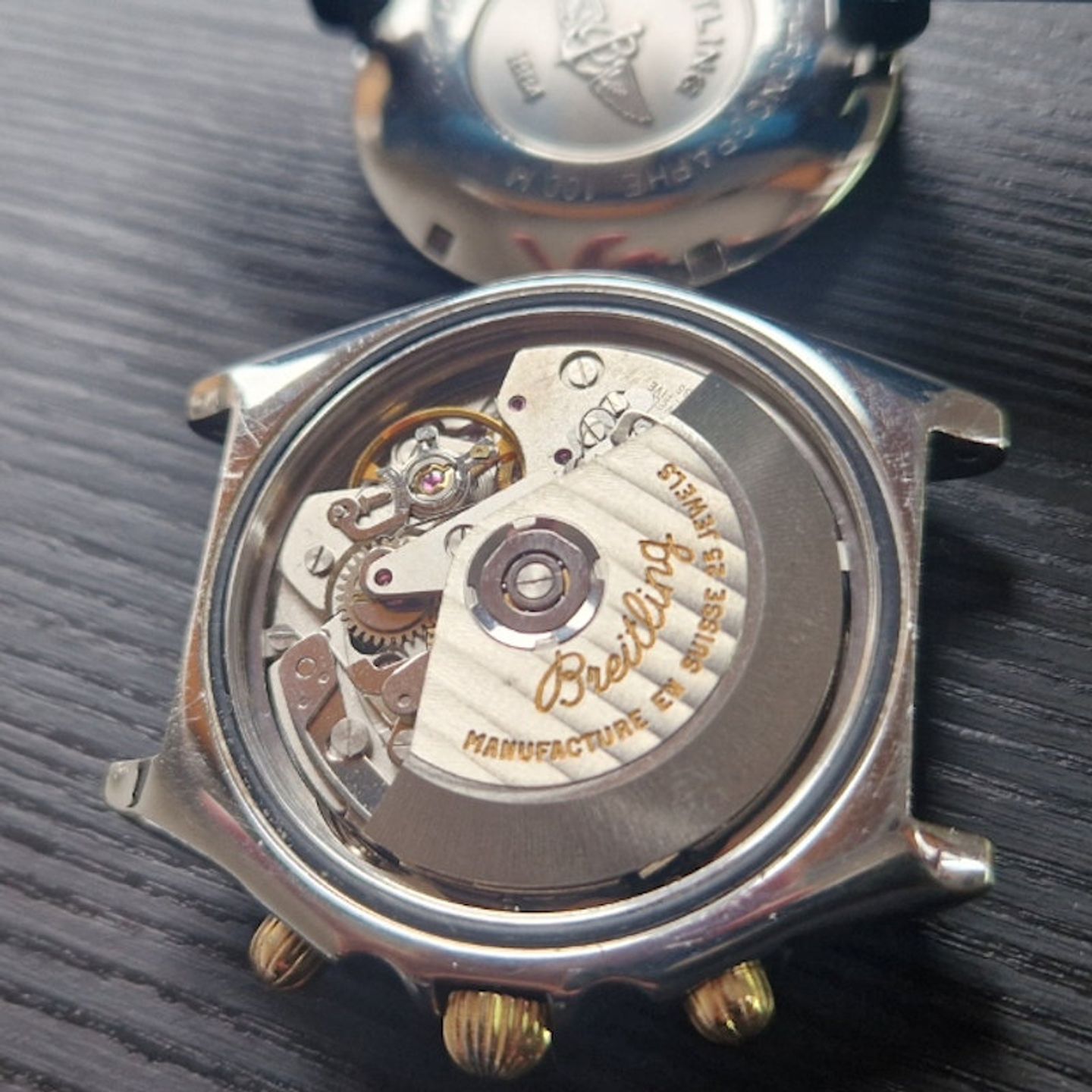 Breitling Chronomat B13050.1 (1997) - Blauw wijzerplaat 39mm Staal (7/8)