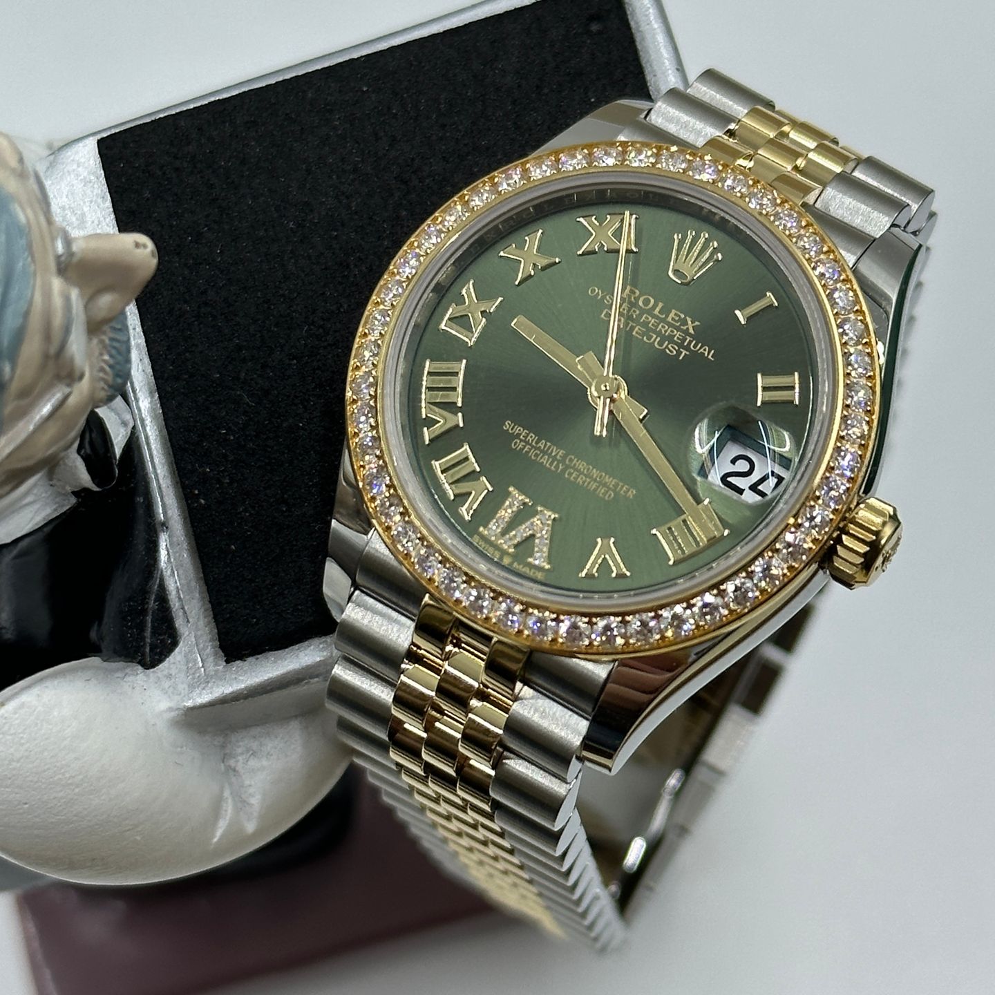 Rolex Datejust 31 278383RBR (2025) - Unknown dial 31 mm Gold/Steel case (4/6)