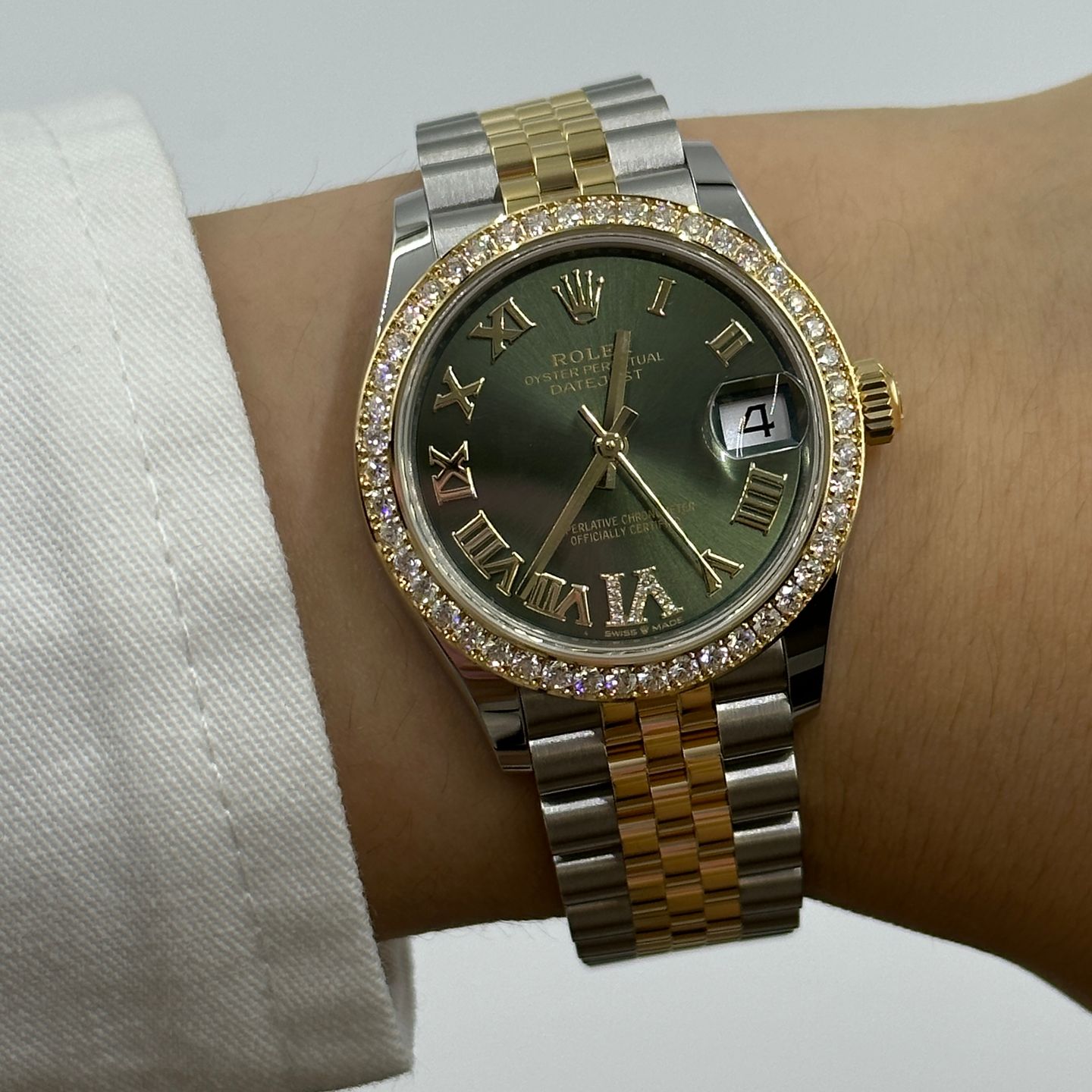 Rolex Datejust 31 278383RBR (2025) - Unknown dial 31 mm Gold/Steel case (6/6)