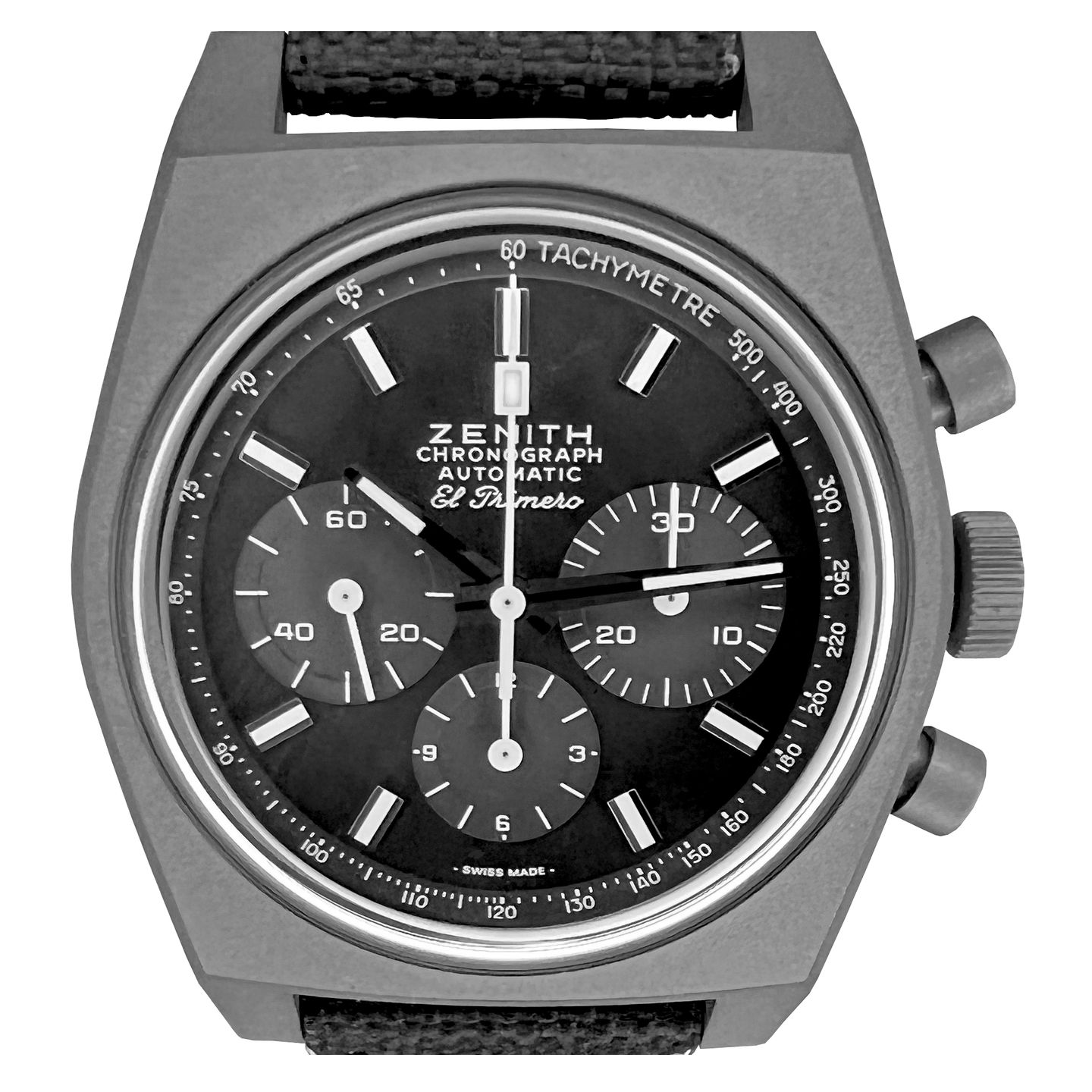 Zenith El Primero Chronomaster 97.T384.4061/21.C822 (2024) - Black dial 37 mm Titanium case (1/8)