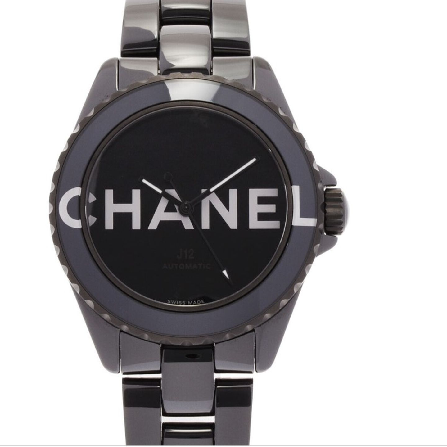 Chanel J12 H7418 (2024) - Black dial 38 mm Ceramic case (1/1)