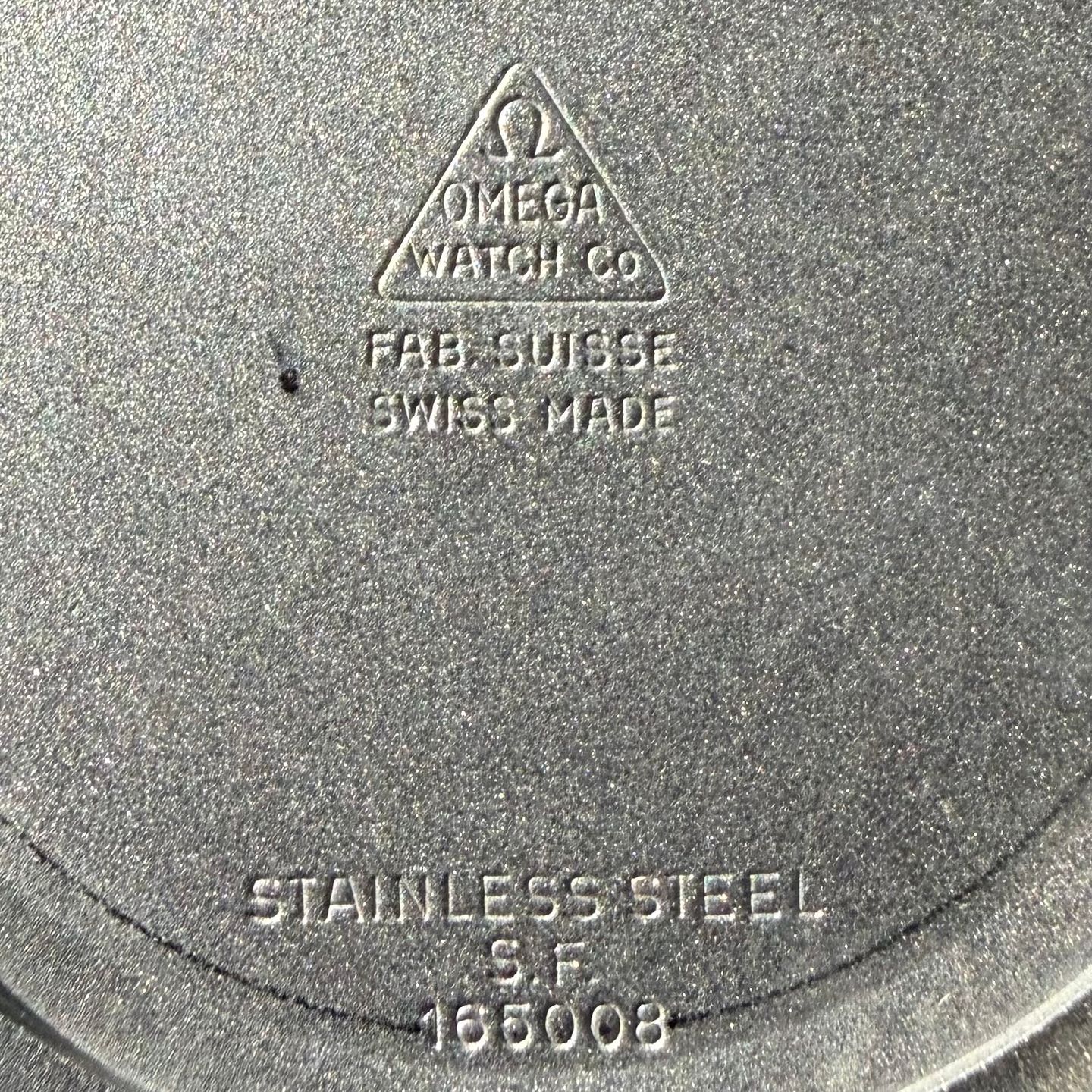 Omega Seamaster 165.008 (1965) - White dial 34 mm Steel case (5/8)