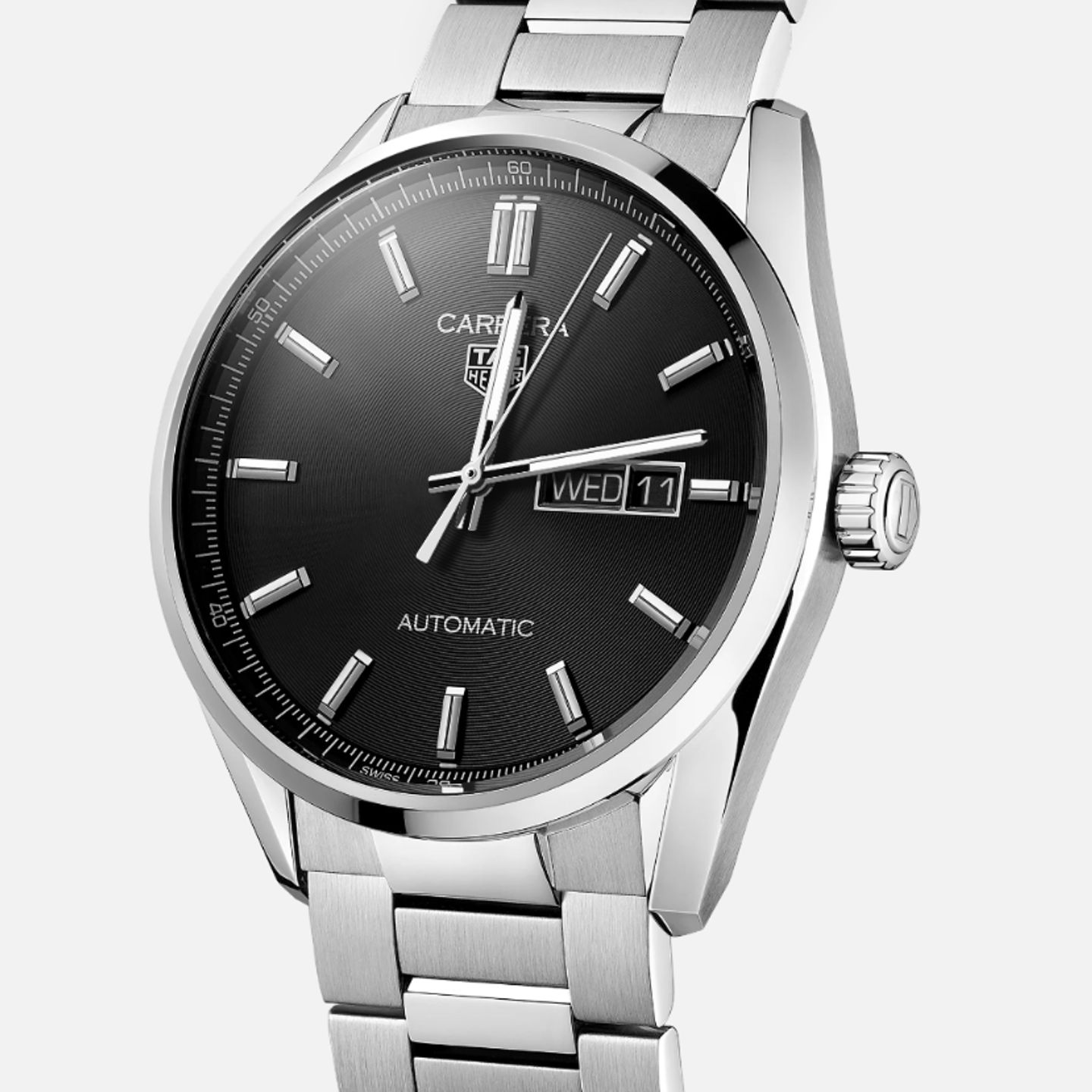 TAG Heuer Carrera Calibre 5 WBN2010.BA0640 (2024) - Black dial 41 mm Steel case (1/1)