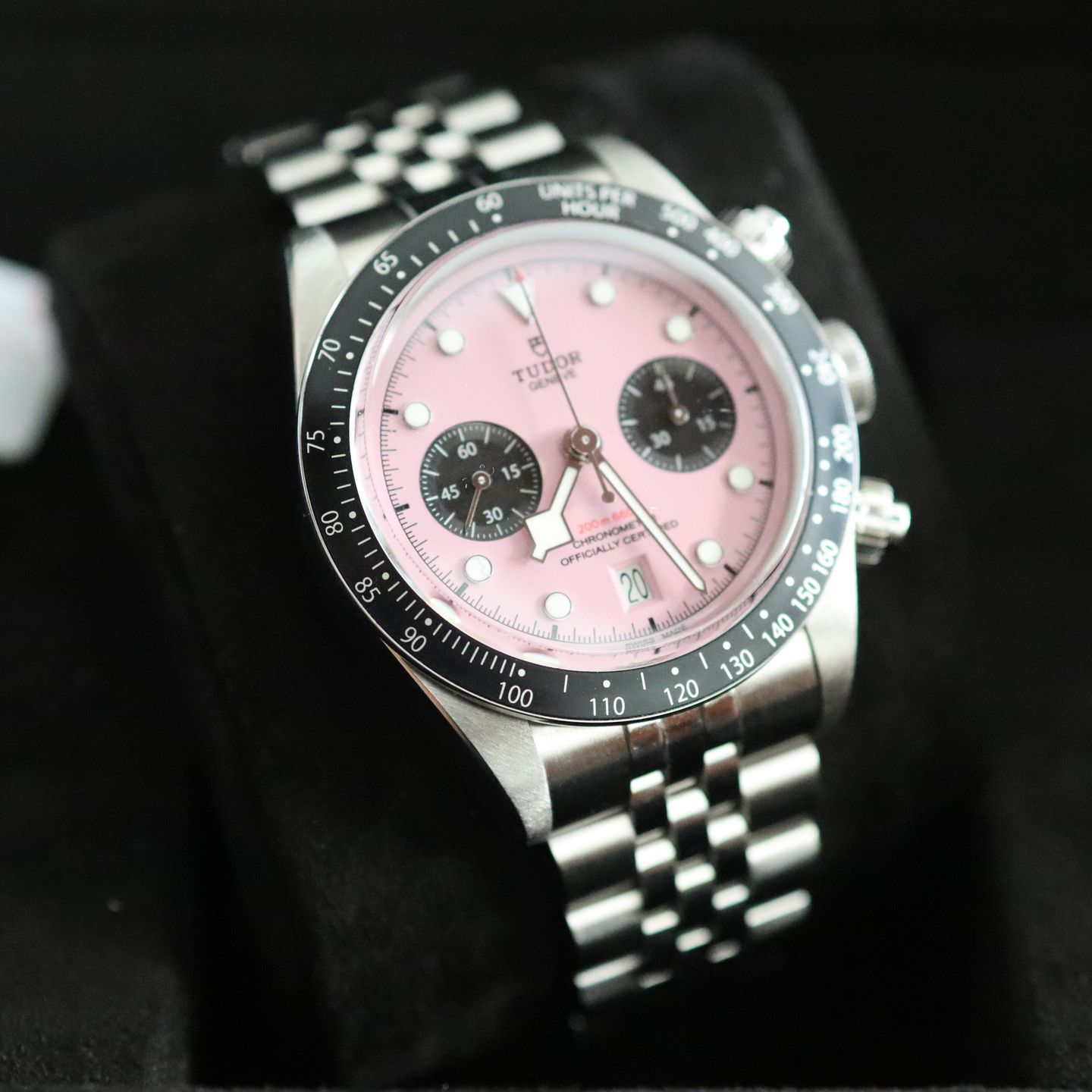 Tudor Black Bay Chrono 79360N (2024) - Pink dial 41 mm Steel case (4/8)
