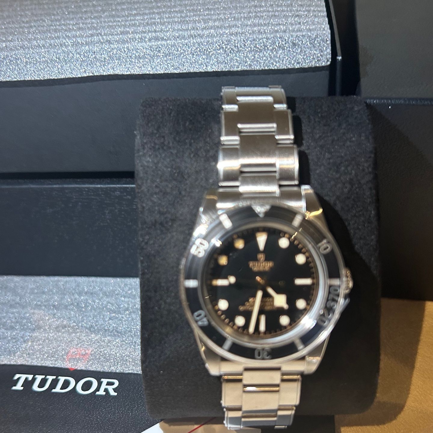 Tudor Black Bay 54 79000N (2024) - Zwart wijzerplaat 37mm Staal (5/7)