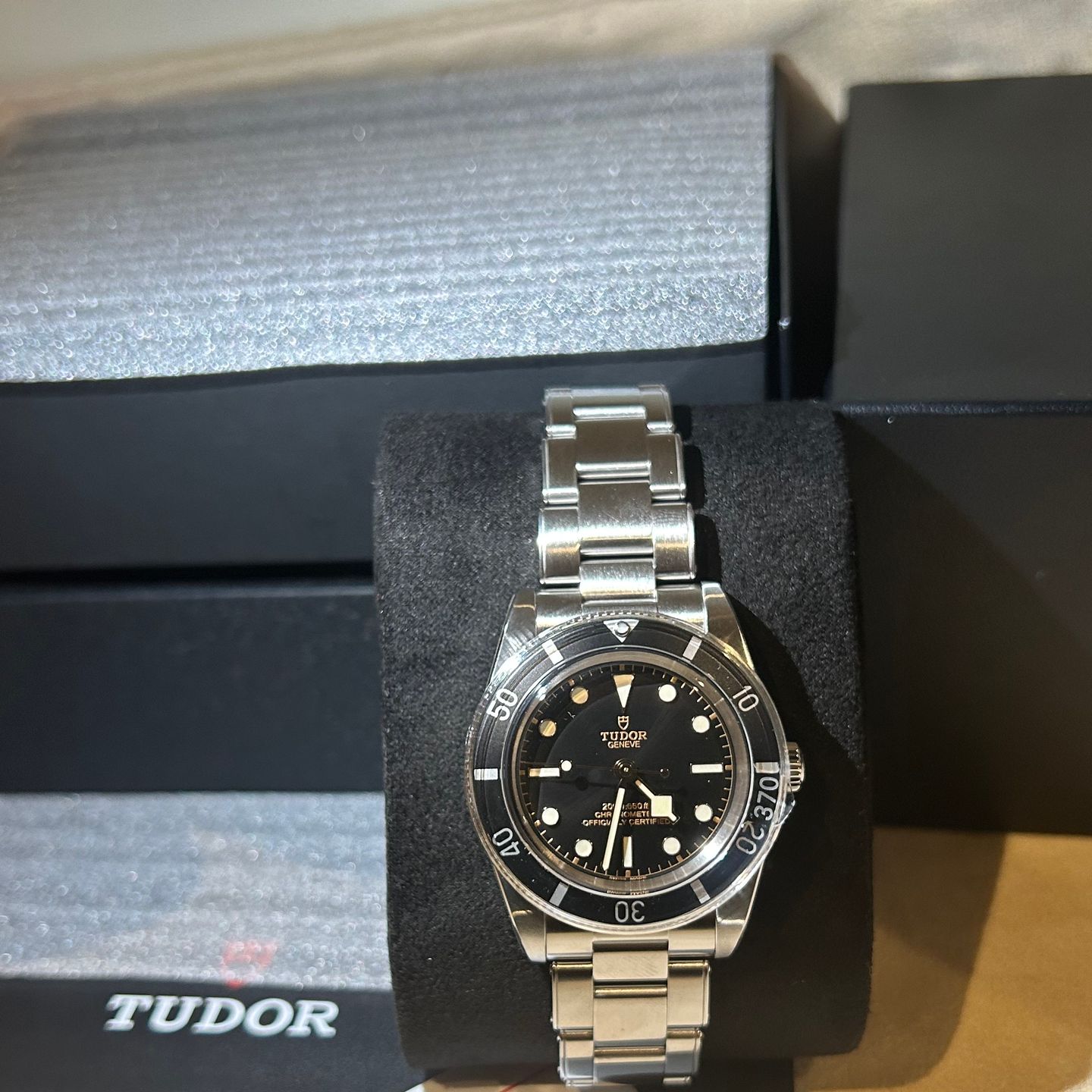 Tudor Black Bay 54 79000N (2024) - Zwart wijzerplaat 37mm Staal (3/7)