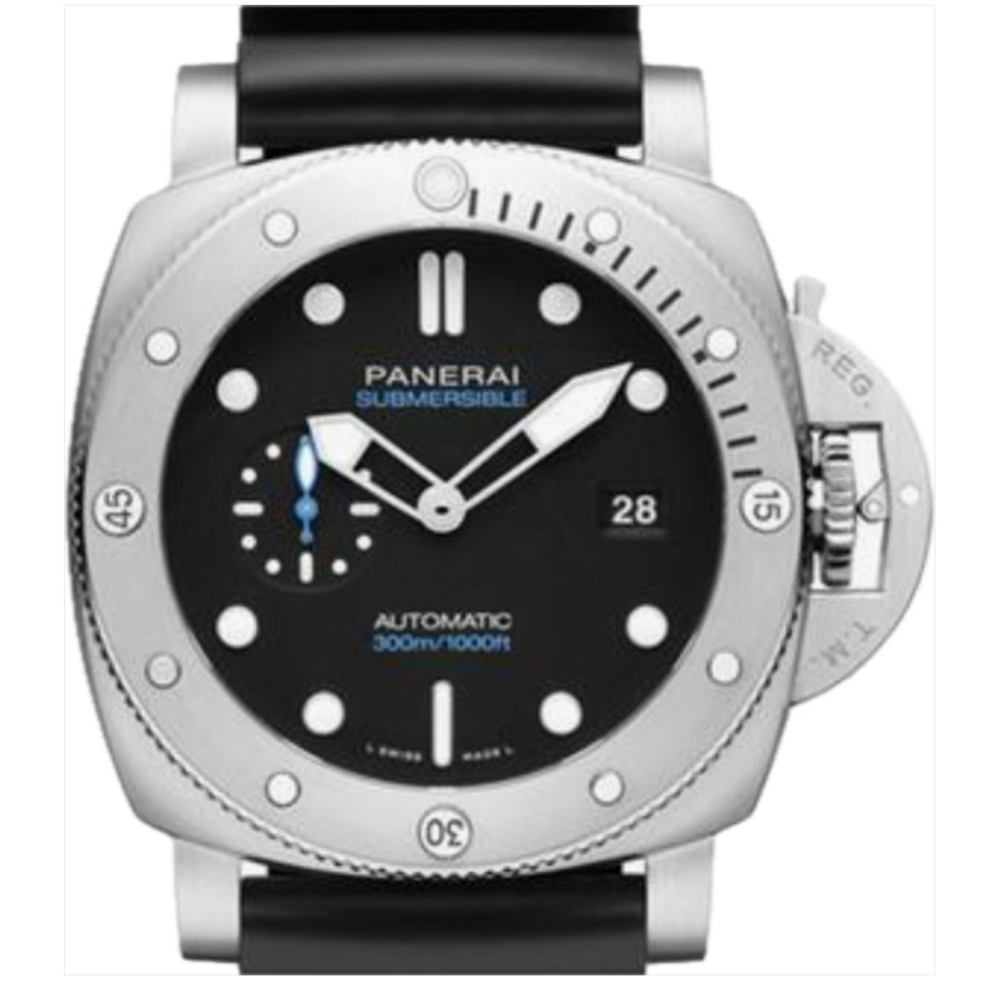 Panerai Luminor Submersible PAM01229 (2024) - Zwart wijzerplaat 44mm Staal (1/1)