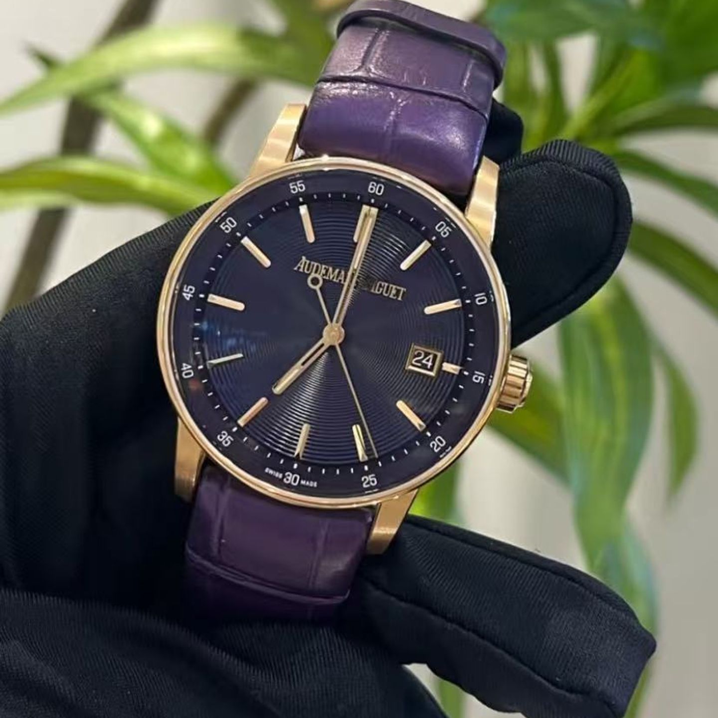 Audemars Piguet Jules Audemars 77410OR.OO.A623CR.01 (2025) - White dial 41 mm Rose Gold case (4/5)