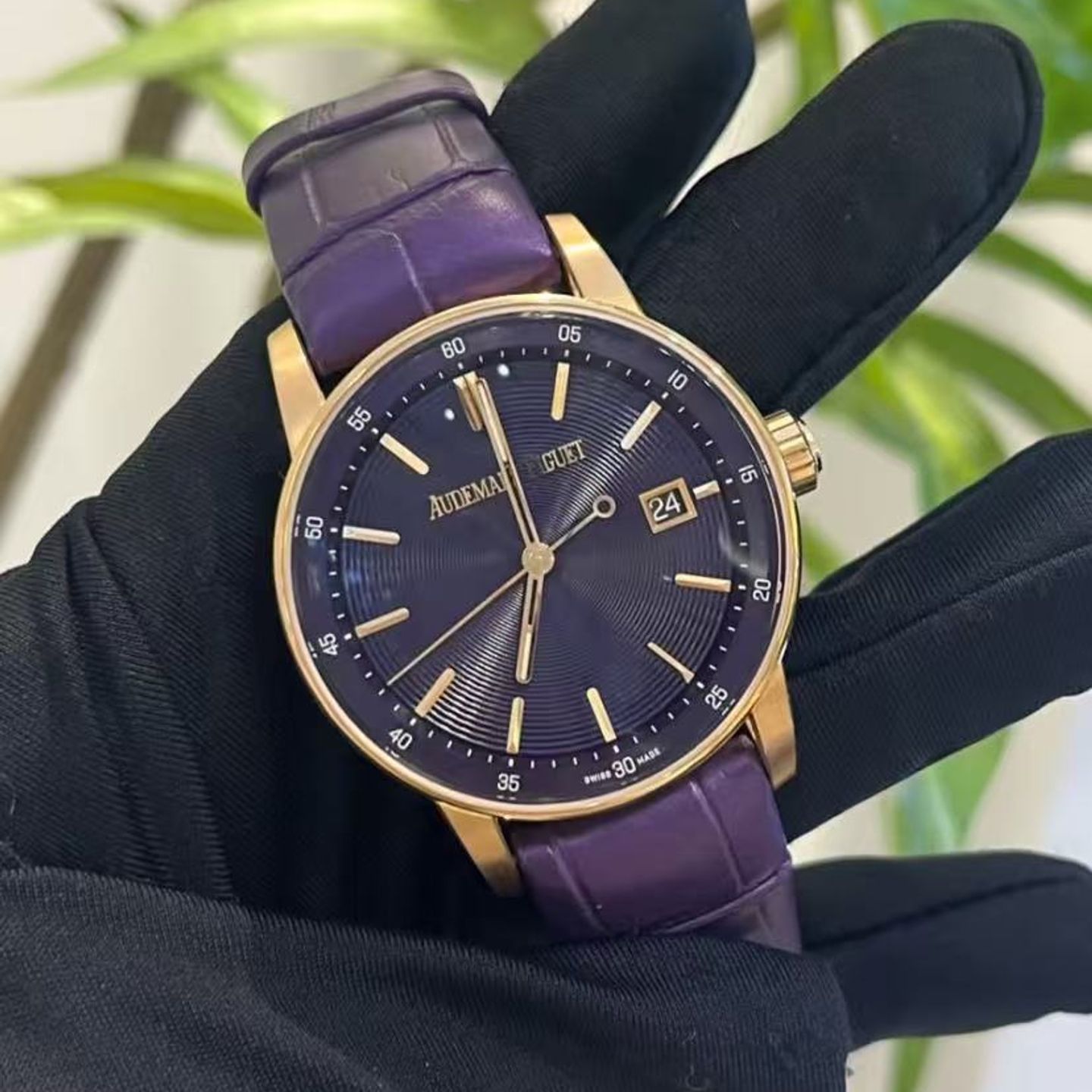 Audemars Piguet Jules Audemars 77410OR.OO.A623CR.01 (2025) - White dial 41 mm Rose Gold case (1/5)