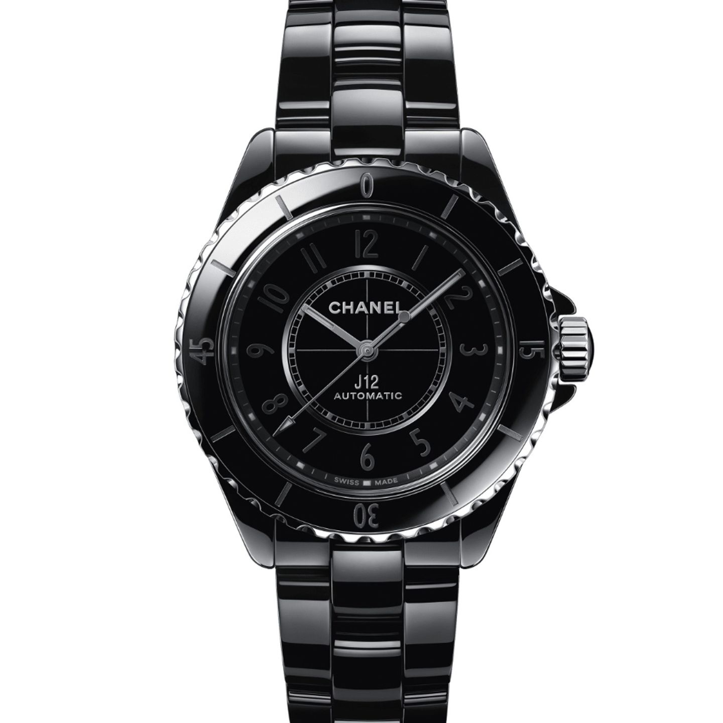 Chanel J12 H6346 (2023) - Black dial 33 mm Ceramic case (1/1)