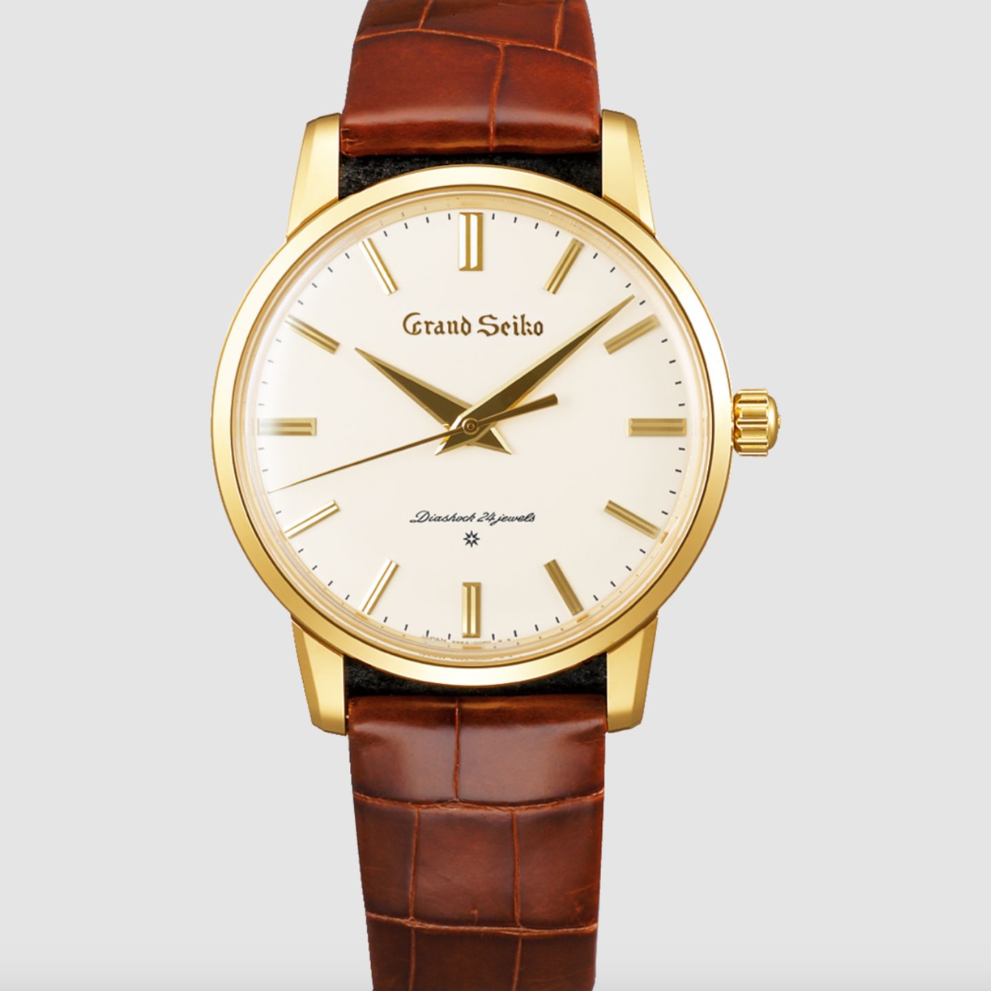 Grand Seiko Elegance Collection SBGW258 (2023) - Wit wijzerplaat Onbekend Geelgoud (1/1)