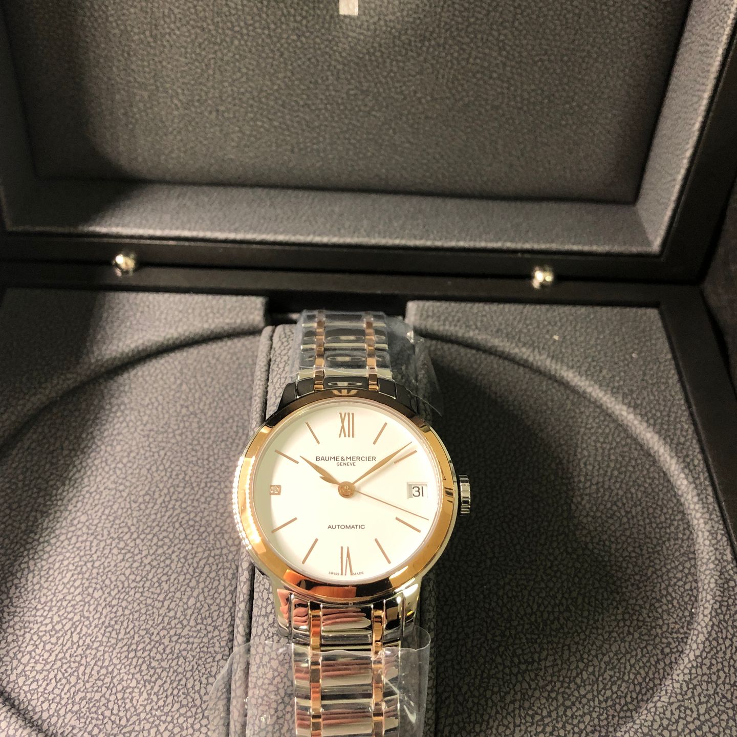 Baume & Mercier Classima M0A10457 (2022) - White dial 31 mm Steel case (2/2)