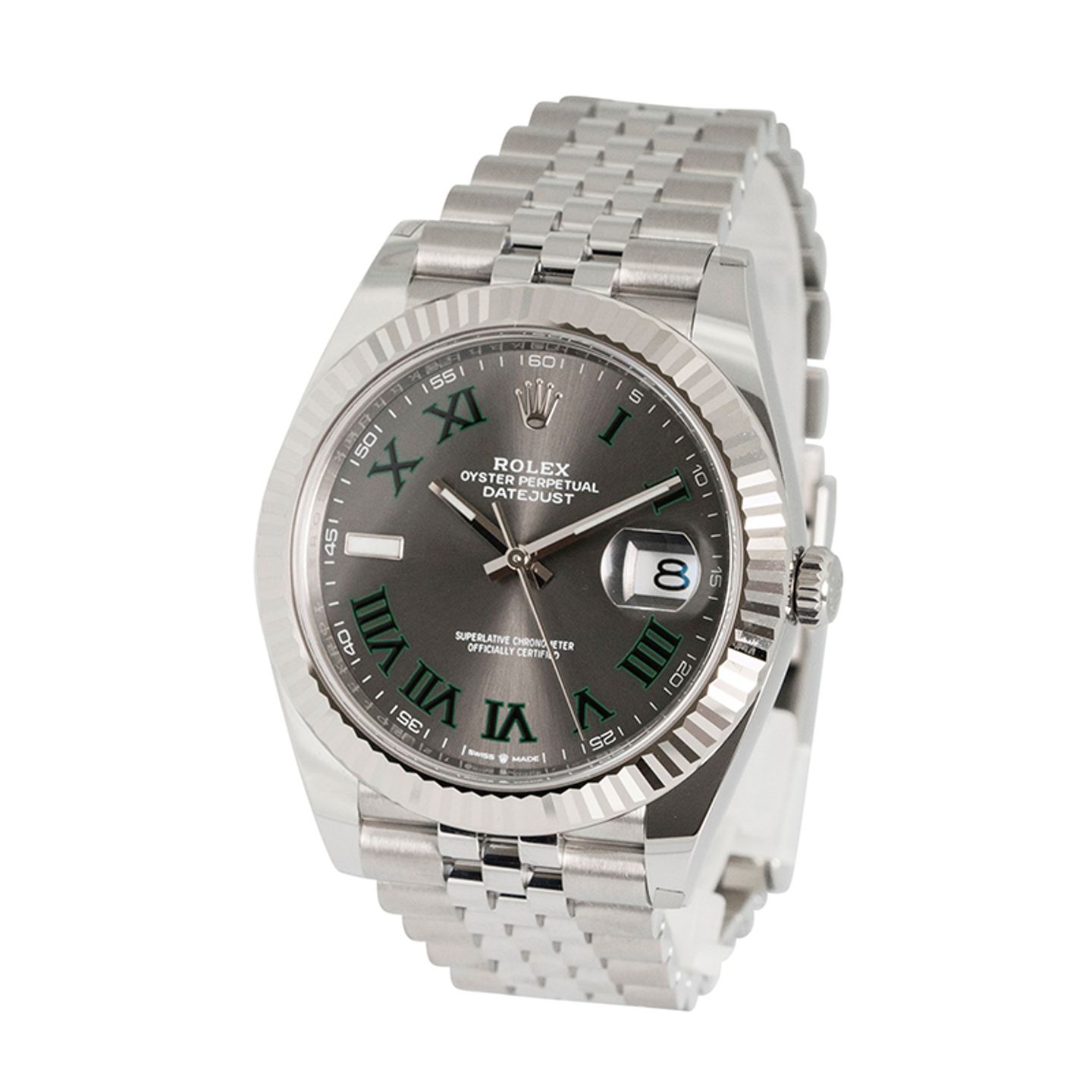 Rolex Datejust 126334 (2023) - Grey dial 40 mm Steel case (6/8)