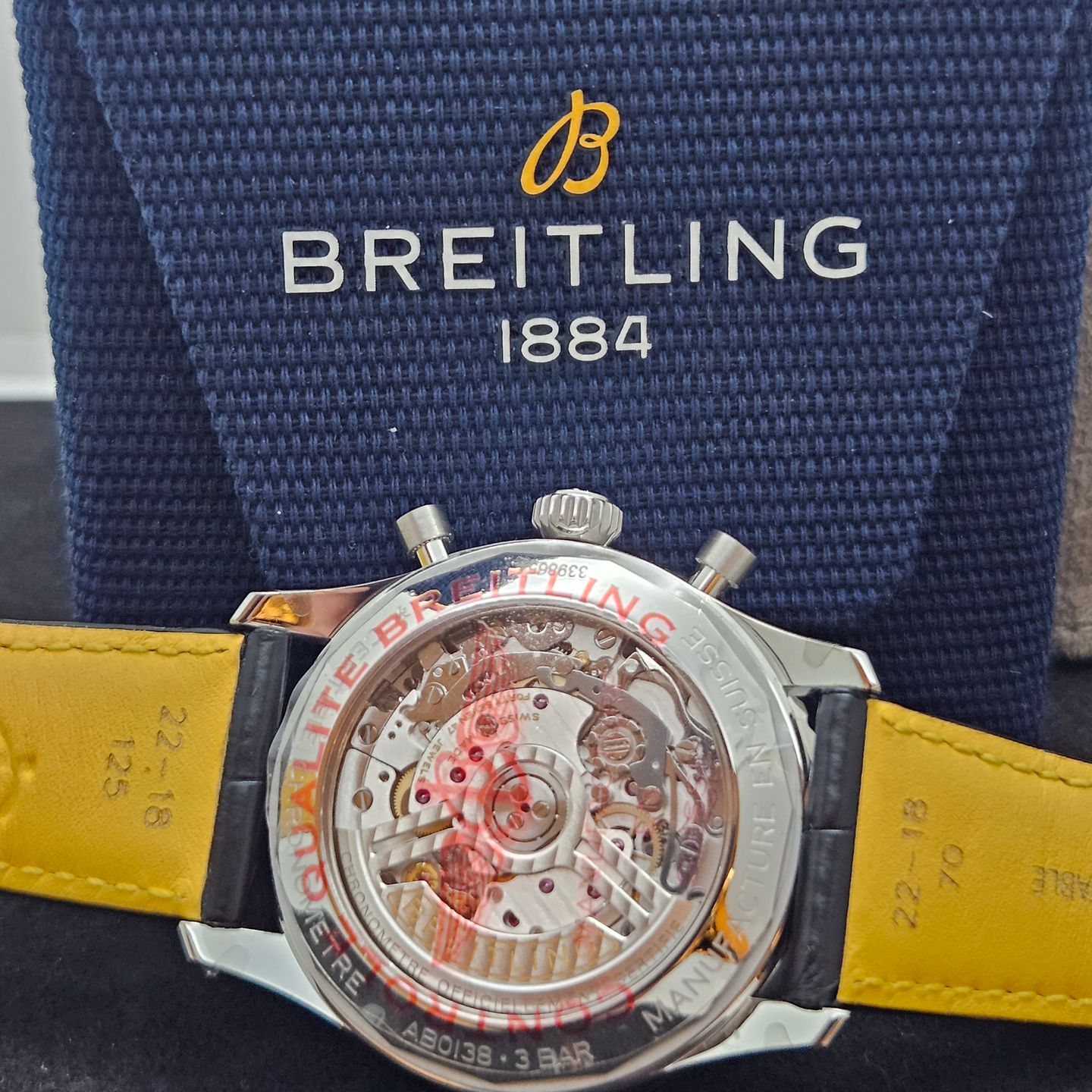 Breitling Navitimer AB0138241C1P1 (2023) - Blue dial 43 mm Steel case (7/8)