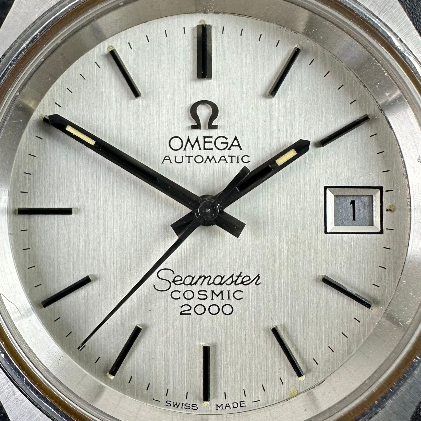 Omega Seamaster Cosmic 166.0128 (1971) - Wit wijzerplaat 38mm Staal (8/8)