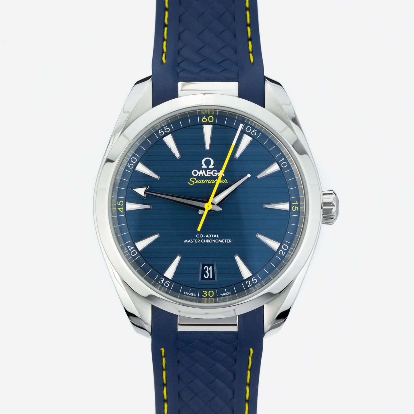 Omega Seamaster Aqua Terra 220.12.41.21.03.009 (2024) - Blauw wijzerplaat 41mm Staal (1/8)