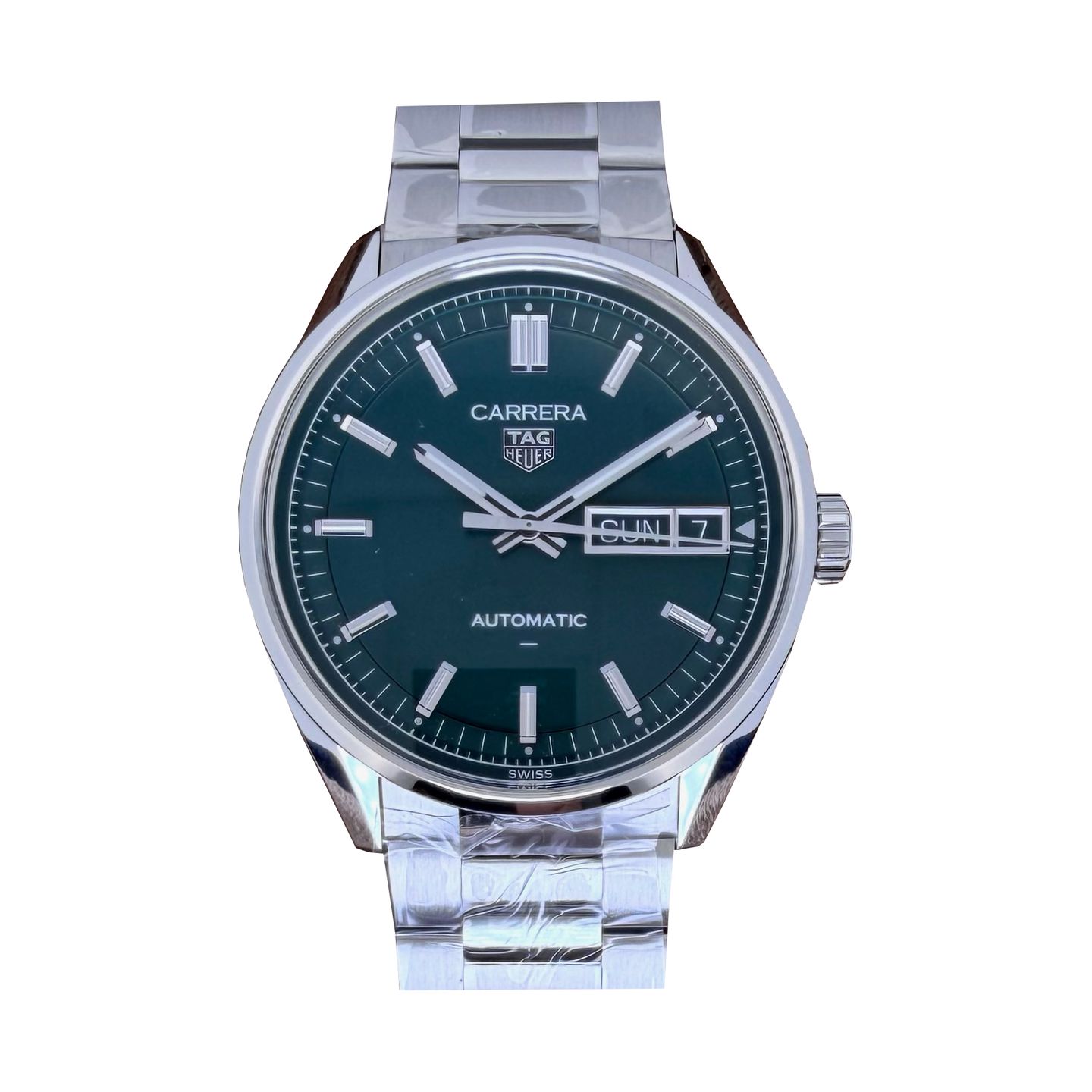 TAG Heuer Carrera WDA2115.BA0043 (2025) - Green dial 41 mm Steel case (1/1)