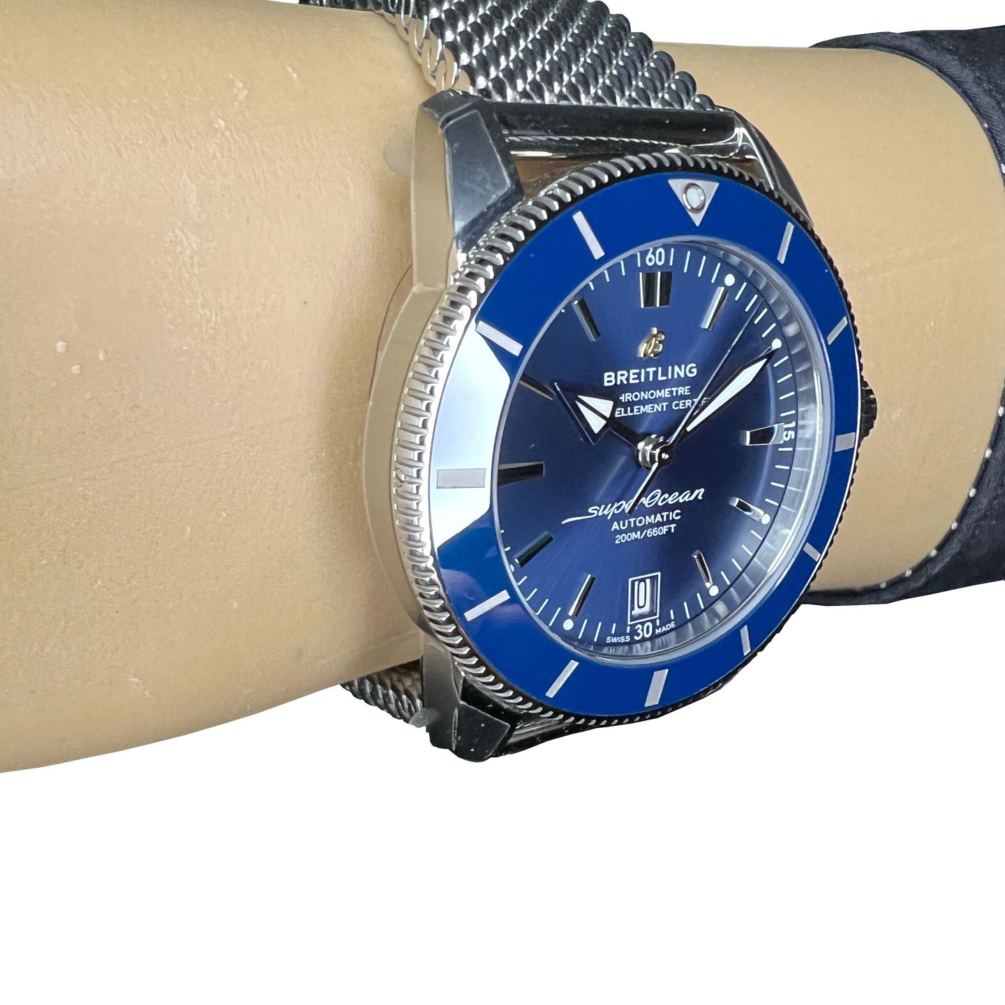 Breitling Superocean Heritage II 42 AB2010161C1A1 (2024) - Blauw wijzerplaat 42mm Staal (3/8)