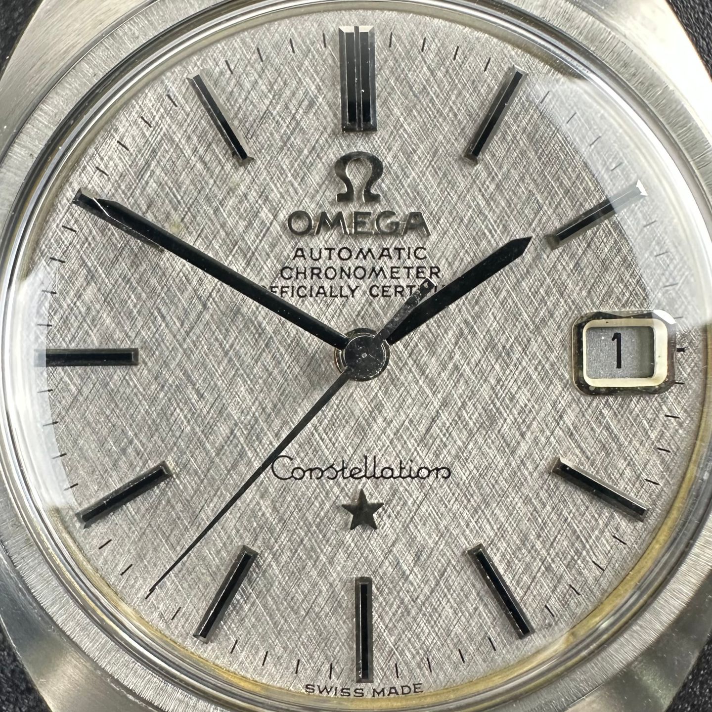 Omega Constellation 168.017 (1967) - Silver dial 35 mm Steel case (8/8)
