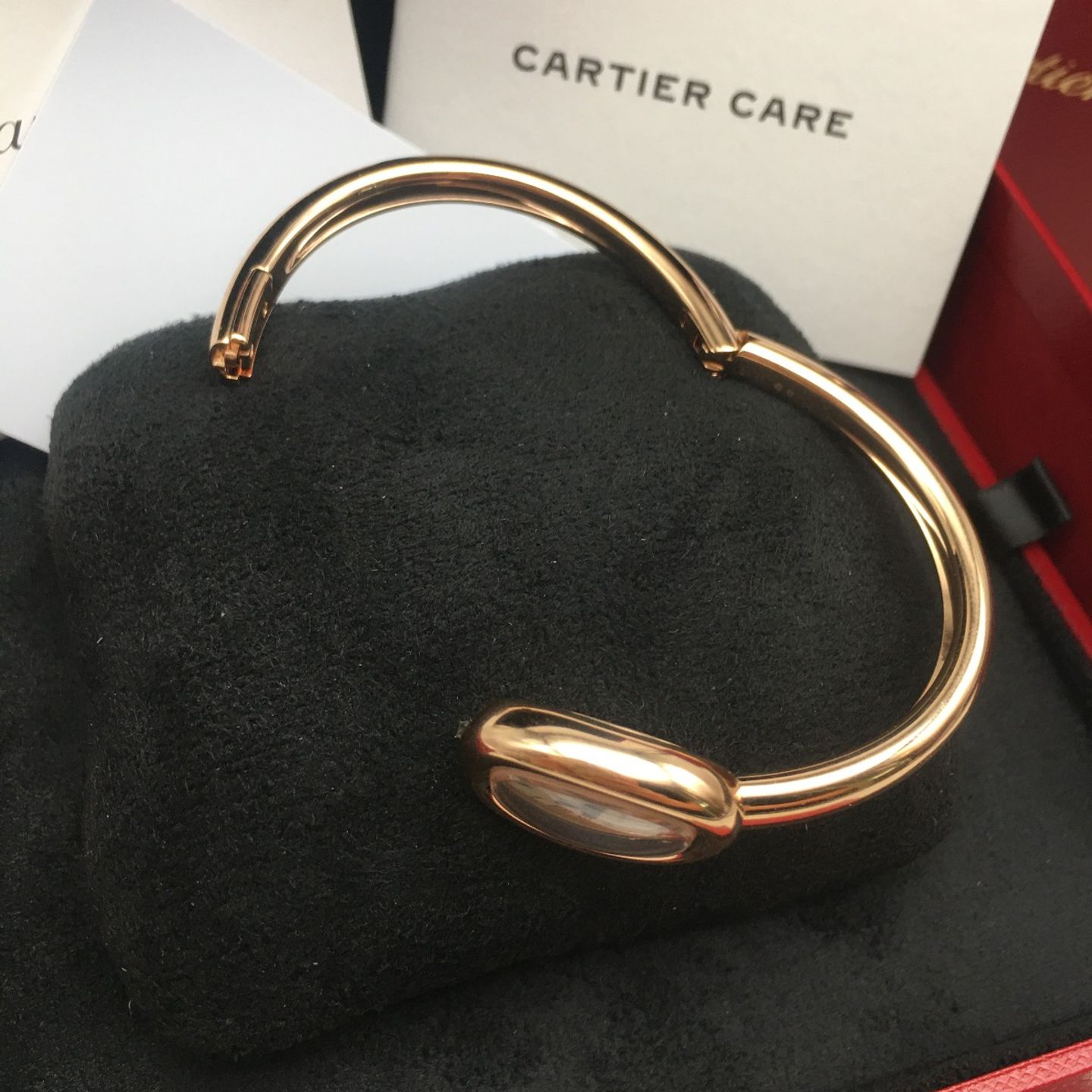 Cartier Baignoire WGBA0048 (2025) - Silver dial Unknown Rose Gold case (4/6)