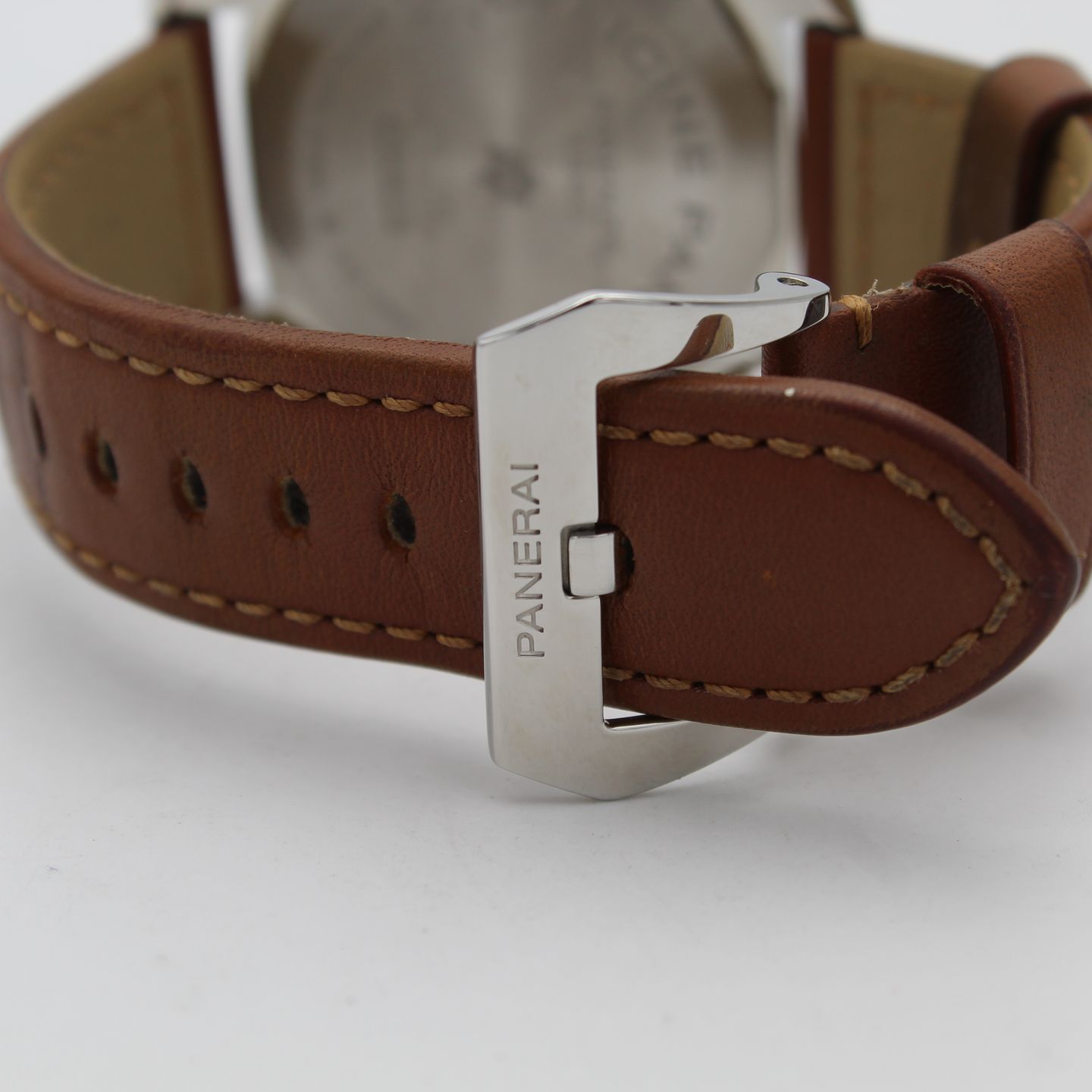 Panerai Luminor Base Logo PAM00775 (2021) - Wit wijzerplaat 44mm Staal (5/8)