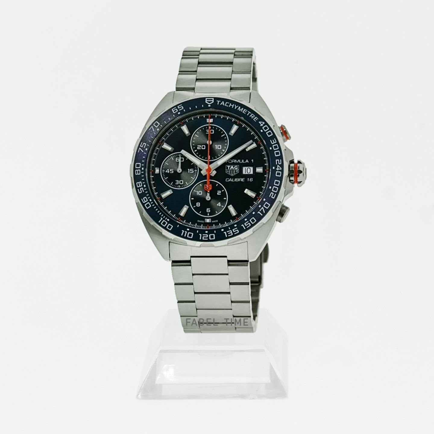 TAG Heuer Formula 1 CAZ201G.BA0876 (2024) - Blauw wijzerplaat 44mm Staal (1/1)