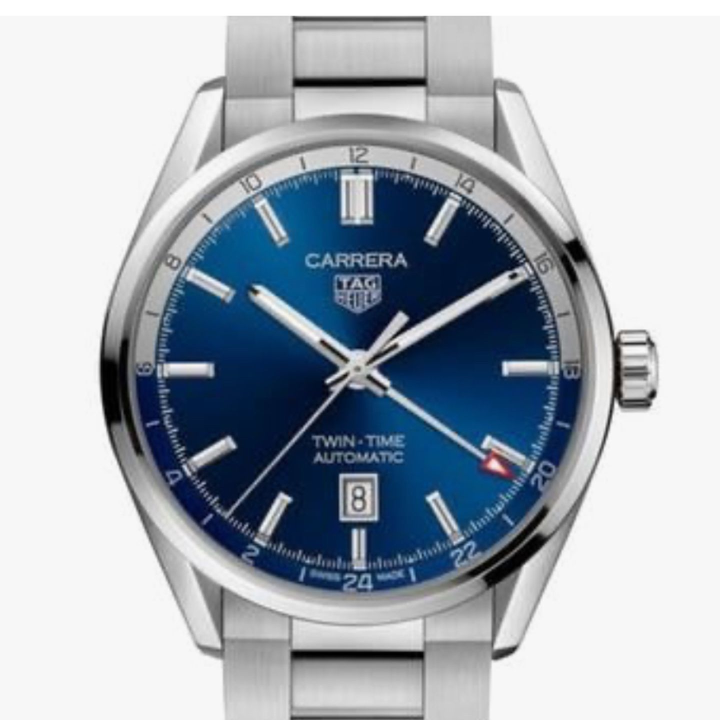 TAG Heuer Carrera WBN201A.BA0640 (2024) - Blue dial 41 mm Steel case (1/1)