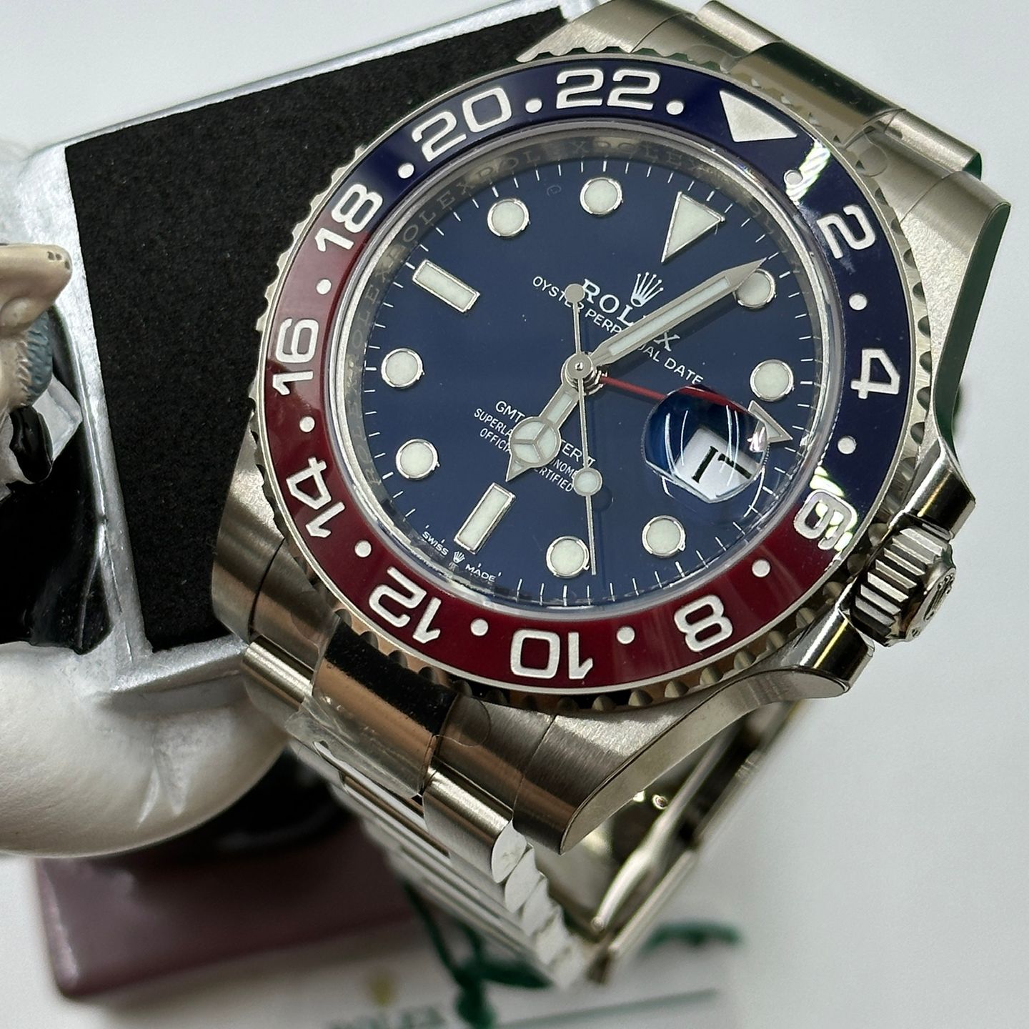 Rolex GMT-Master II 126719BLRO (2021) - Blue dial 40 mm White Gold case (1/8)