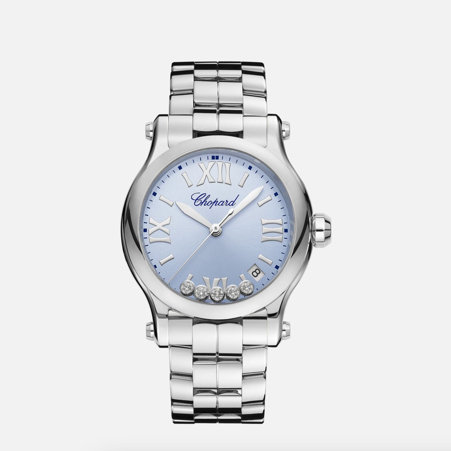 Chopard Happy Sport 278582-3008 (2025) - Blue dial 36 mm Steel case (1/1)