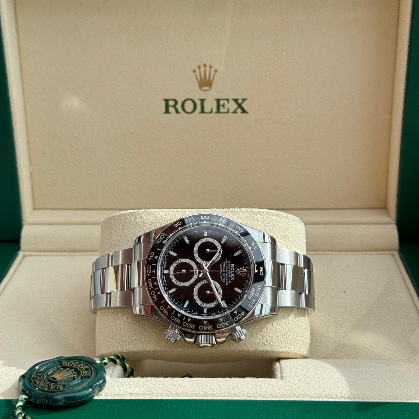 Rolex Daytona 126500LN (2024) - Black dial 40 mm Steel case (4/8)