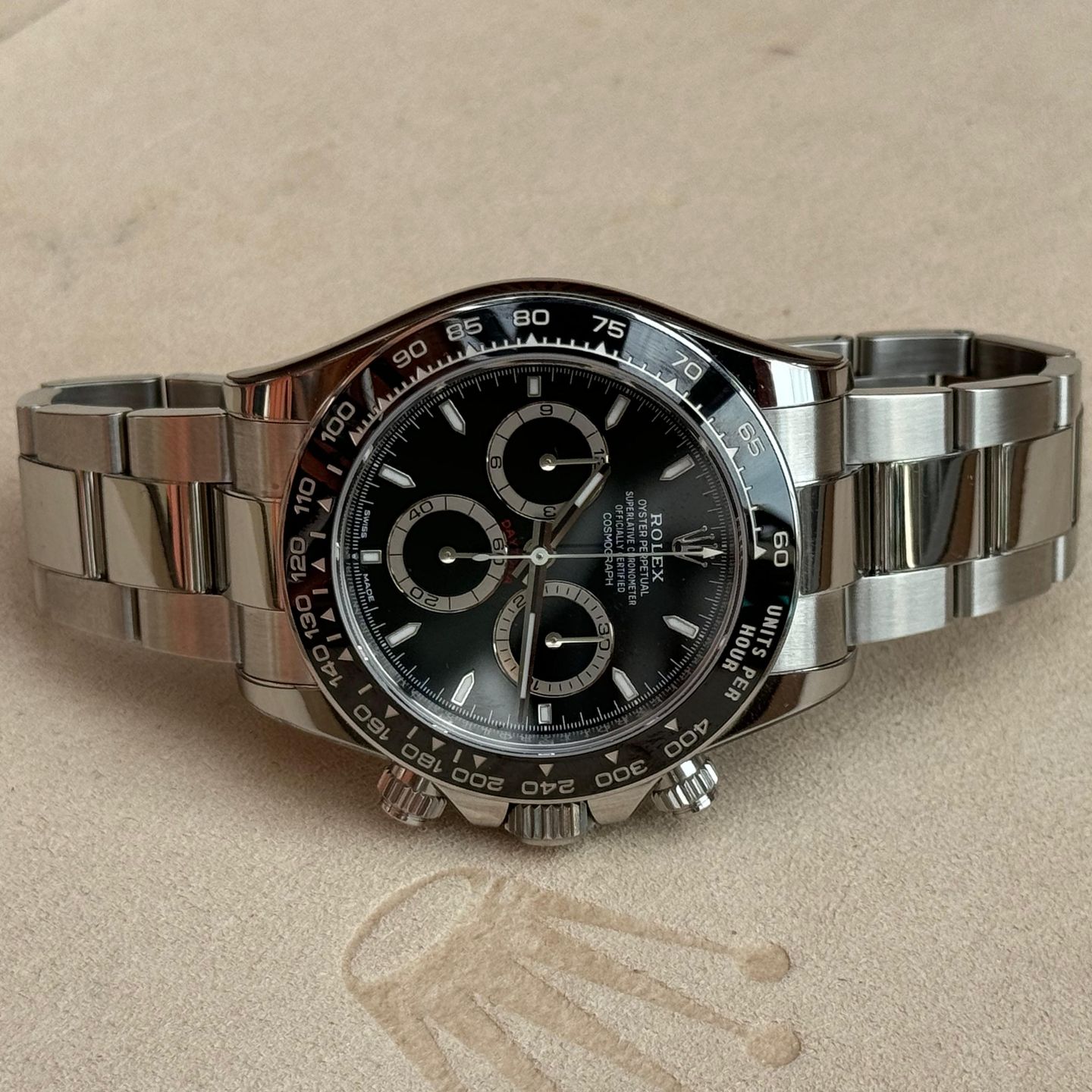 Rolex Daytona 126500LN (2024) - Zwart wijzerplaat 40mm Staal (6/8)