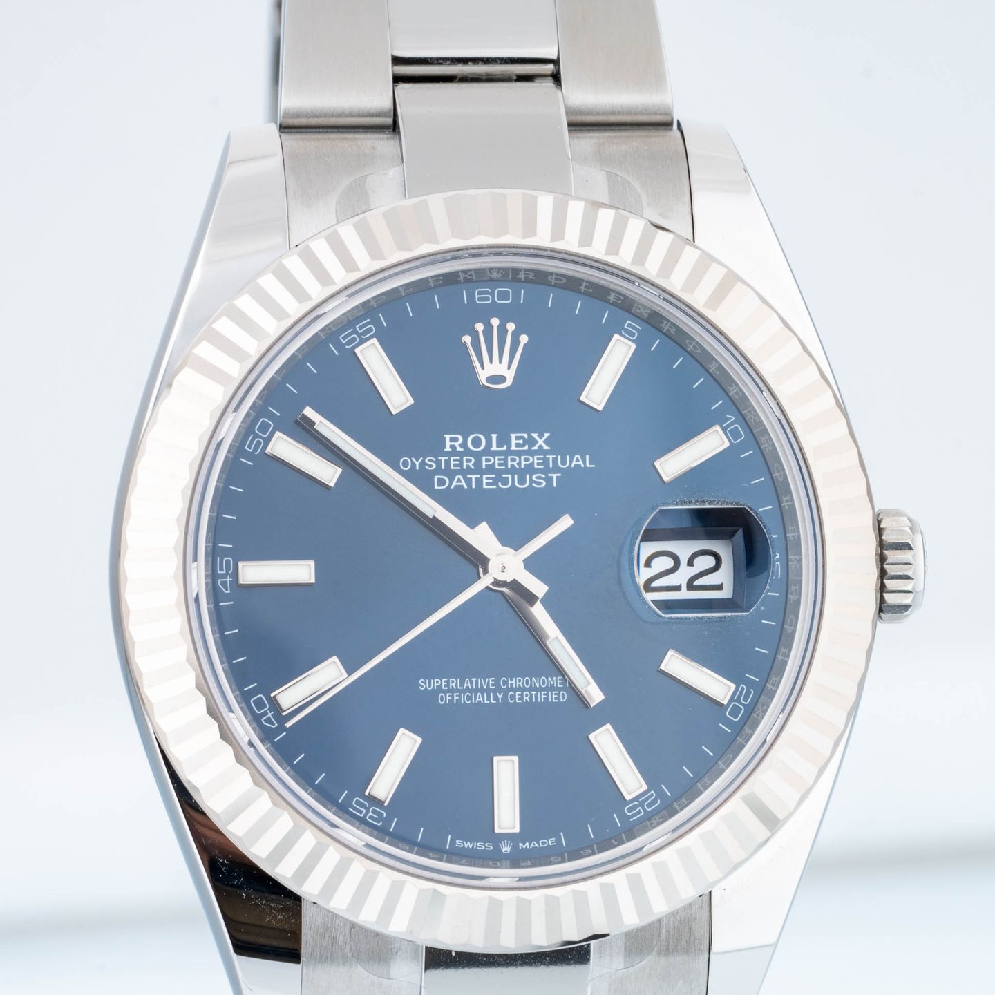 Rolex Datejust 41 126334 (2024) - Blue dial 41 mm Steel case (2/6)
