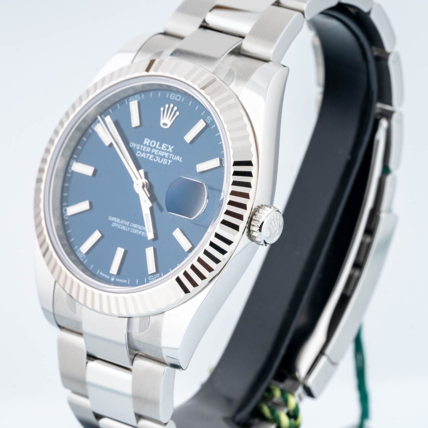 Rolex Datejust 41 126334 (2024) - Blue dial 41 mm Steel case (3/6)