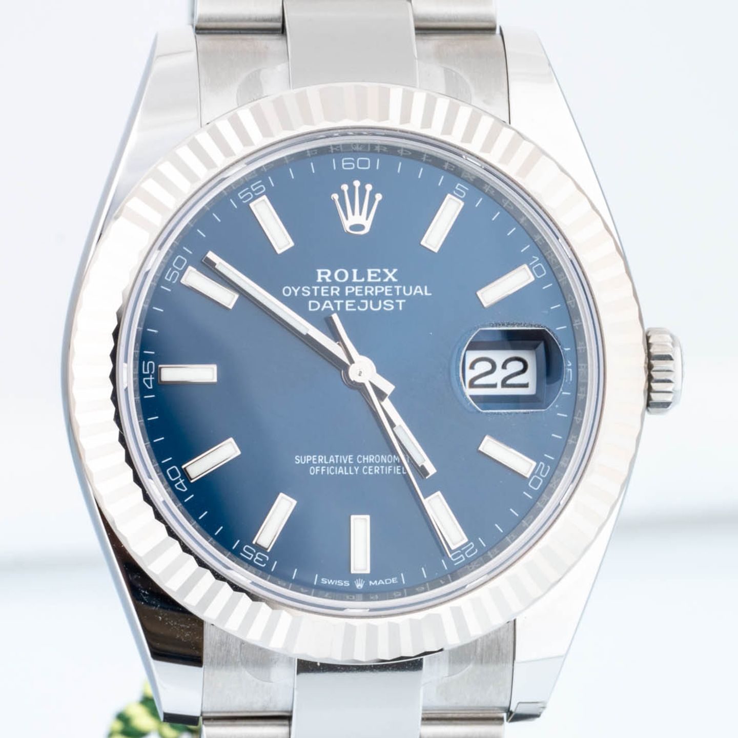 Rolex Datejust 41 126334 (2024) - Blue dial 41 mm Steel case (1/6)