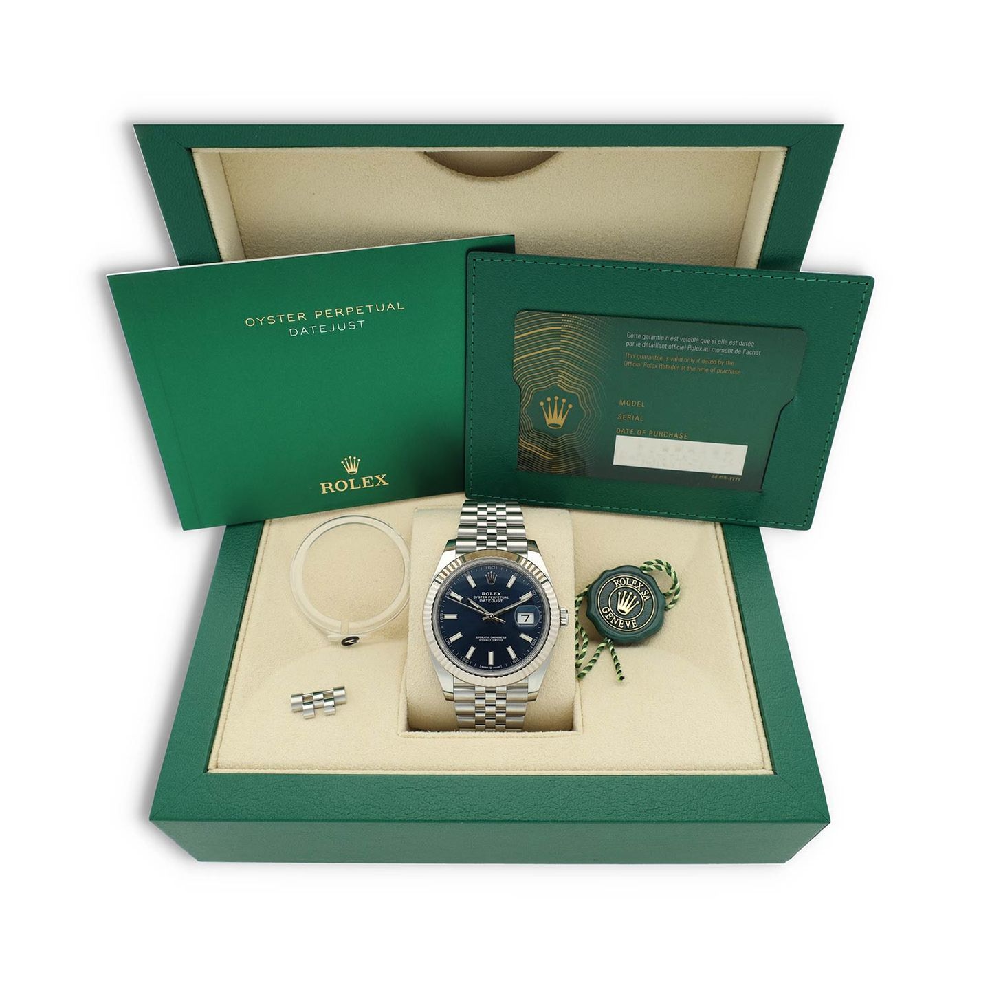 Rolex Datejust 41 126334 (2023) - Blue dial 41 mm Steel case (8/8)