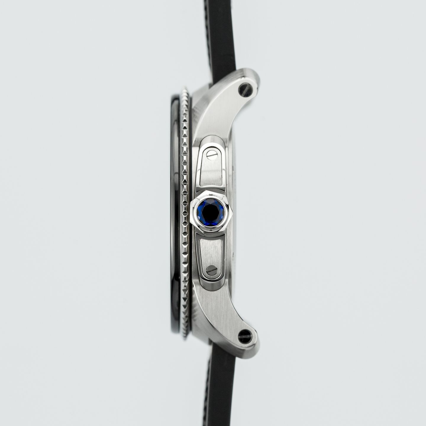 Cartier Calibre de Cartier Diver 3729 W7100057 (2020) - Zwart wijzerplaat 42mm Staal (6/8)
