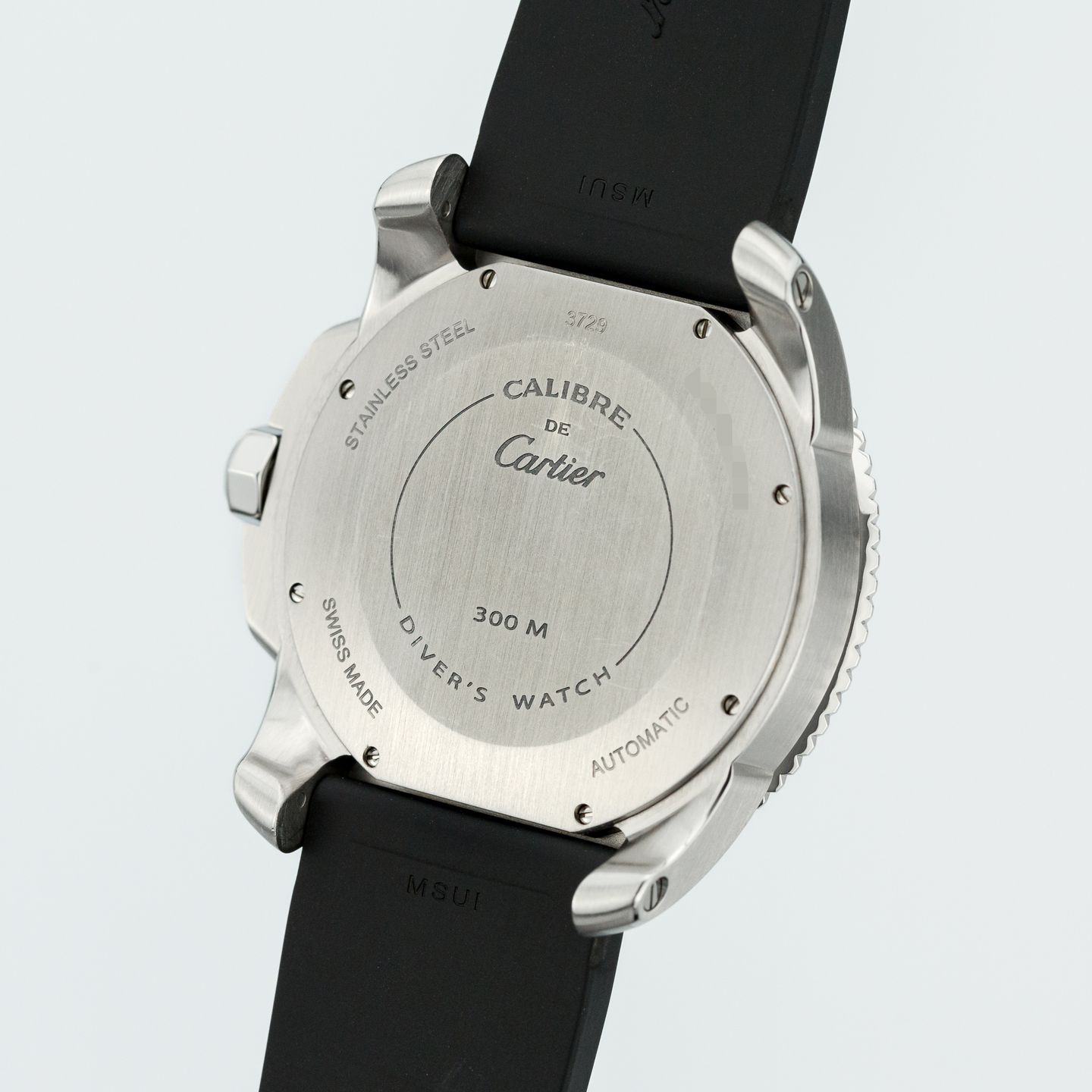 Cartier Calibre de Cartier Diver 3729 W7100057 (2020) - Black dial 42 mm Steel case (4/8)