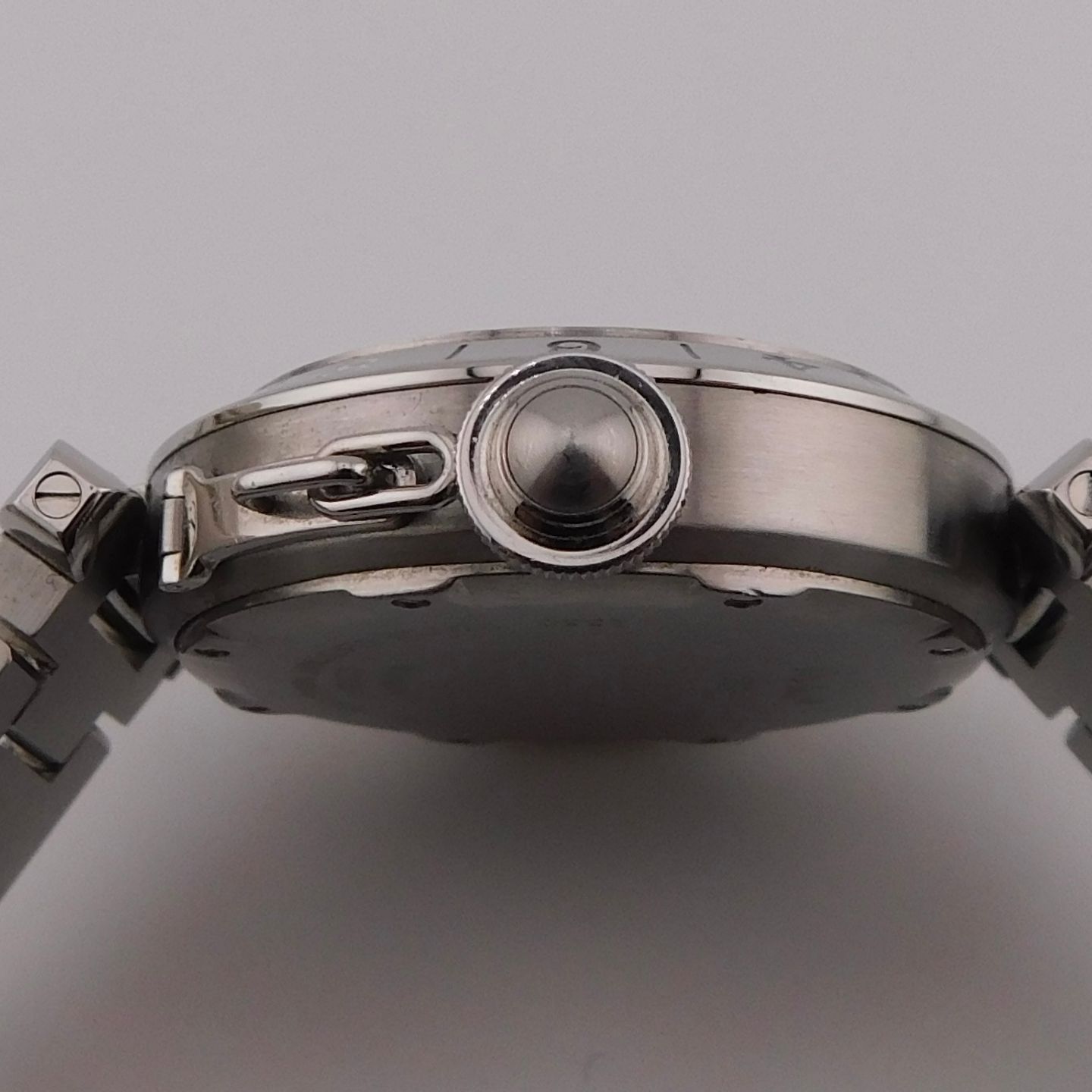 Cartier Pasha 2550 (2000) - Zwart wijzerplaat 35mm Staal (5/5)